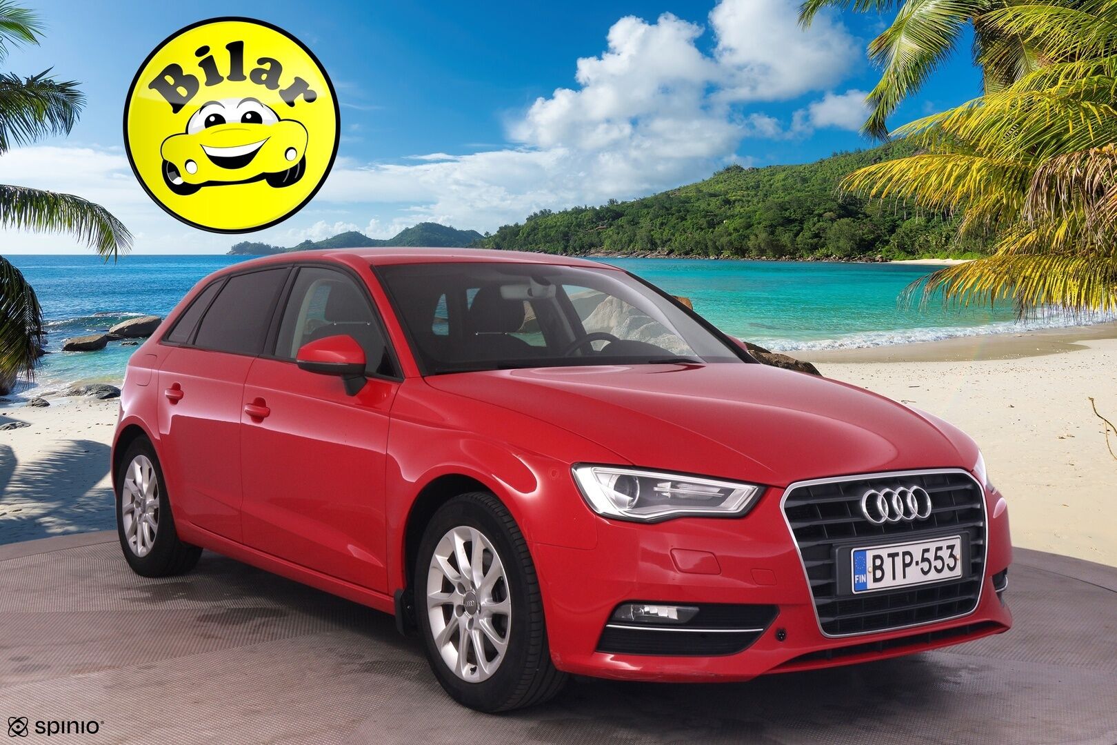 Audi A3 2016 Sportback Business 1,4 TFSI 92 kW S tronic - | Vakkari | Lohko | P.tutka | Xenon | Bluetooth | 1.Om Suomi-auto | Kahdet Renkaat |
