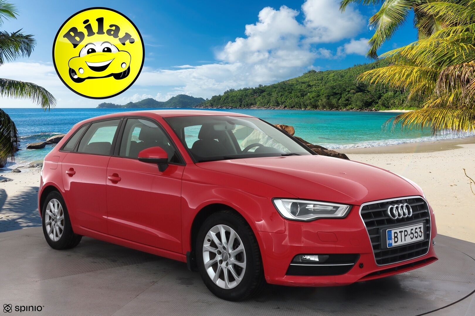 Audi A3 2015 Sportback Business 1,4 TFSI 92 kW S tronic - | Vakkari | Lohko | P.tutka | Xenon | Bluetooth | 1.Om Suomi-auto | Kahdet Renkaat |