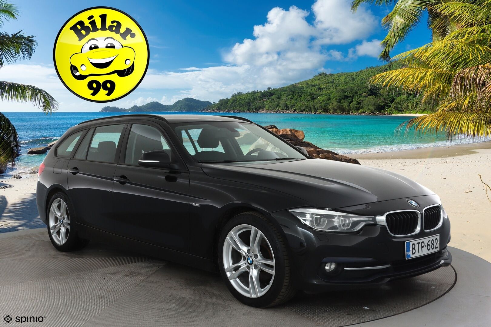 BMW 318 2016 F31 Touring 318d A Business Sport **Facelift / Sporttipenkit / Koukku / LED / Vakkari / P.tutka** - Suomi-auto / Kahdet renkaat aluvanteilla