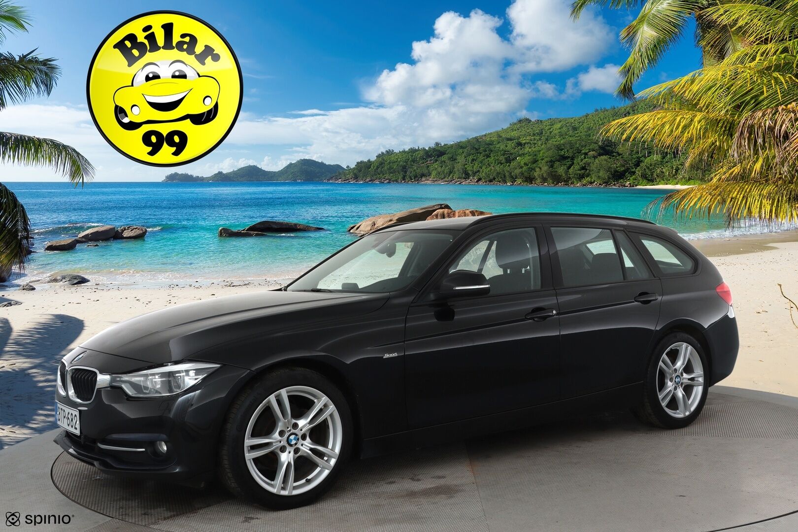 BMW 318 2016 F31 Touring 318d A Business Sport **Facelift / Sporttipenkit / Koukku / LED / Vakkari / P.tutka** - Suomi-auto / Kahdet renkaat aluvanteilla