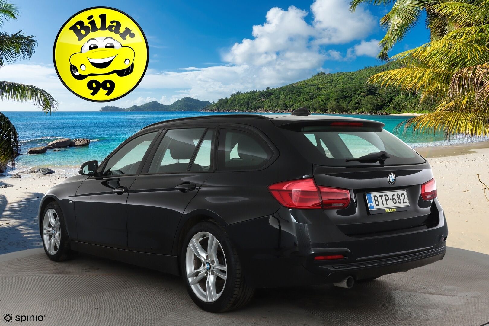BMW 318 2016 F31 Touring 318d A Business Sport **Facelift / Sporttipenkit / Koukku / LED / Vakkari / P.tutka** - Suomi-auto / Kahdet renkaat aluvanteilla
