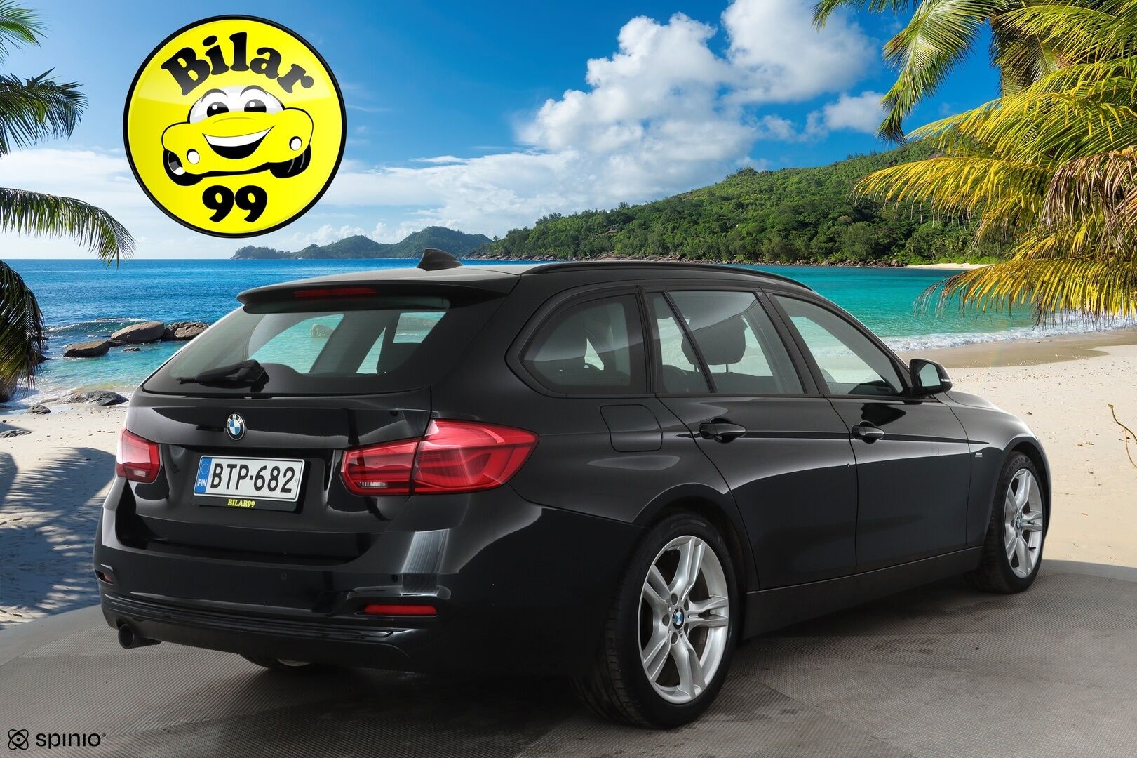 BMW 318 2016 F31 Touring 318d A Business Sport **Facelift / Sporttipenkit / Koukku / LED / Vakkari / P.tutka** - Suomi-auto / Kahdet renkaat aluvanteilla