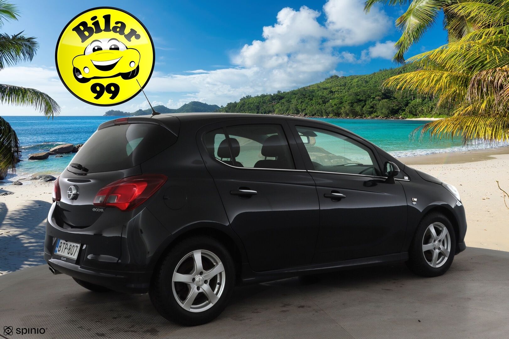 Opel Corsa 2016 Cosmo 1,0T ecoFLEX 66kW MT6 * Lohkolämmitin / Vakkari / Xenon / P.Kamera / Bluetooth / Ratinlämmitys * - Suomi-auto / Kahdet renkaat - HULLUT BLACKWEEK JATKOT - KORKOTARJOUS 2,49%