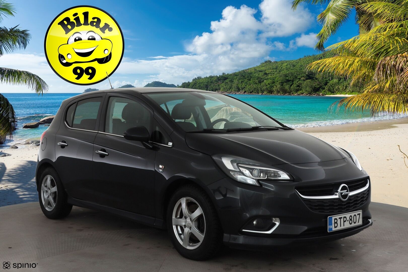 Opel Corsa 2016 Cosmo 1,0T ecoFLEX 66kW MT6 * Lohkolämmitin / Vakkari / Xenon / P.Kamera / Bluetooth / Ratinlämmitys * - Suomi-auto / Kahdet renkaat - HULLUT BLACKWEEK JATKOT - KORKOTARJOUS 2,49%
