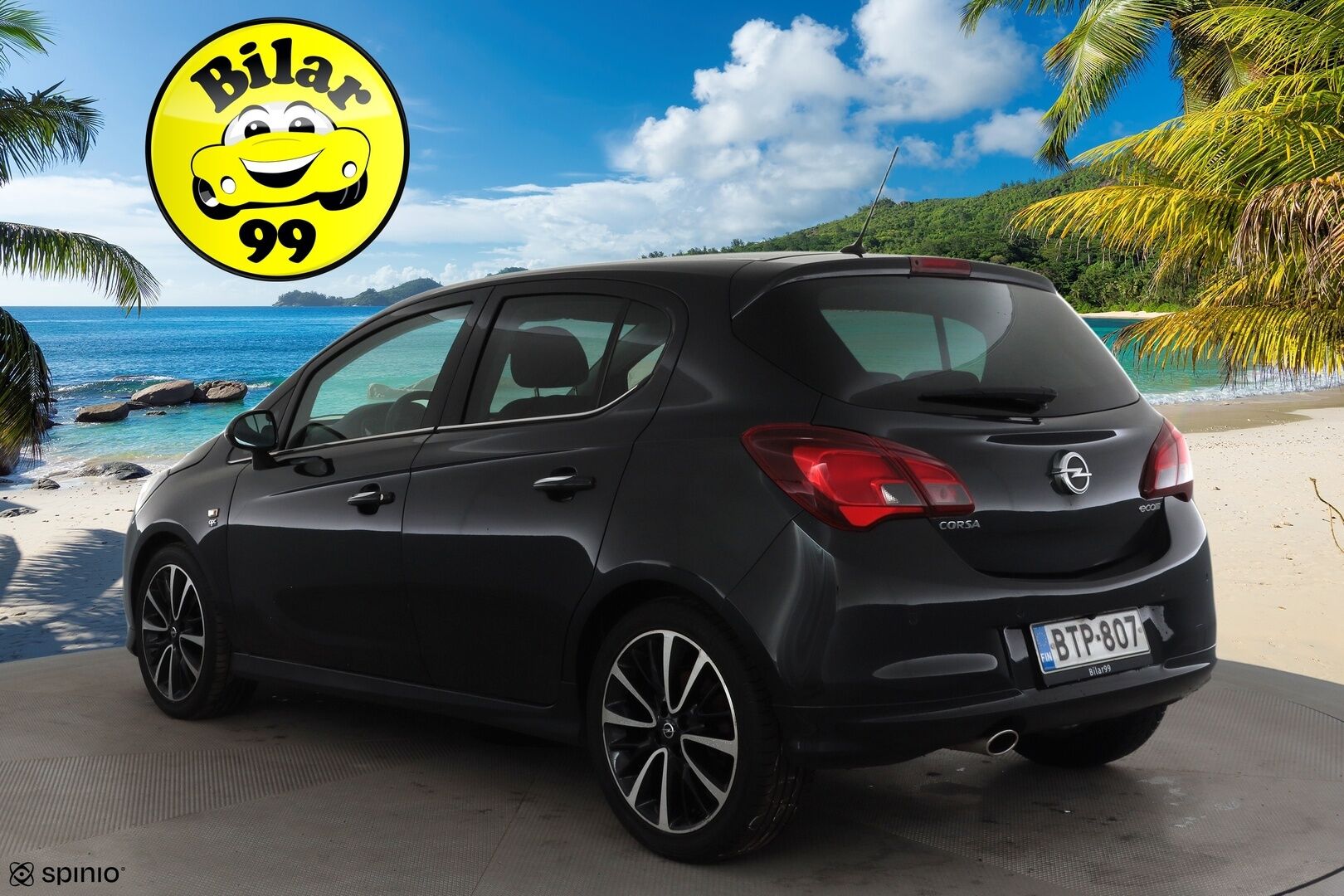 Opel Corsa 2016 Cosmo 1,0T ecoFLEX 66kW MT6 * Lohkolämmitin / Vakkari / Xenon / P.Kamera / Bluetooth / Ratinlämmitys * - Suomi-auto / Kahdet renkaat - HULLUT BLACKWEEK JATKOT - KORKOTARJOUS 2,49%