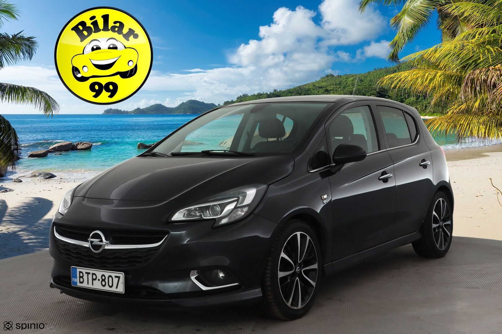 Opel Corsa 2016 Cosmo 1,0T ecoFLEX 66kW MT6 * Lohkolämmitin / Vakkari / Xenon / P.Kamera / Bluetooth / Ratinlämmitys * - Suomi-auto / Kahdet renkaat - HULLUT BLACKWEEK JATKOT - KORKOTARJOUS 2,49%