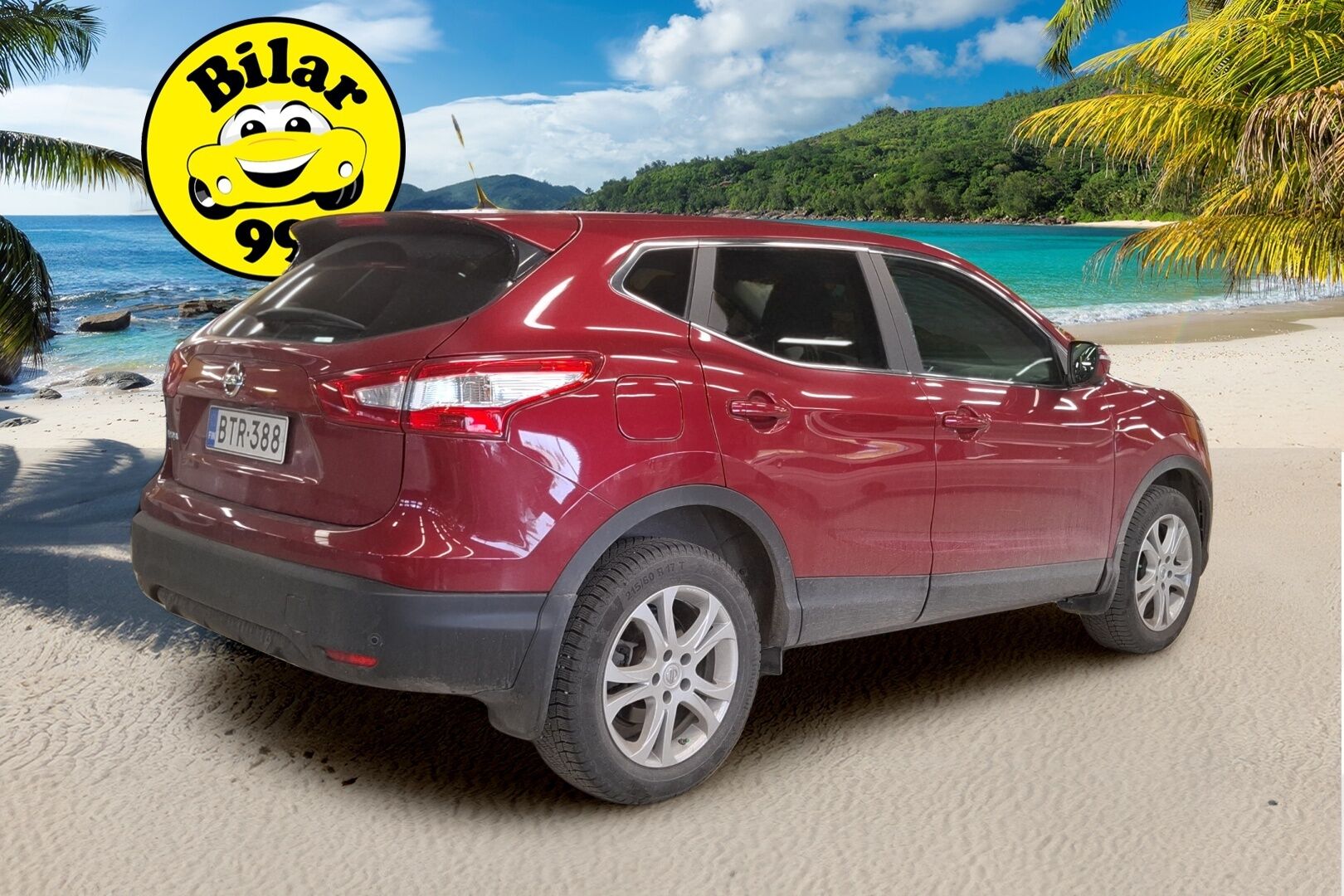 Nissan Qashqai 2017 DIG-T 115 N-Connecta 2WD Xtronic E6 ** 360-Kamera / Keylessgo / Kaistavahti / Tutkat / Navi  ** - Suomi-auto / Merkkiliikkeen täydellinen huoltokirja / Lohkolämmitin / Huippuyksilö!