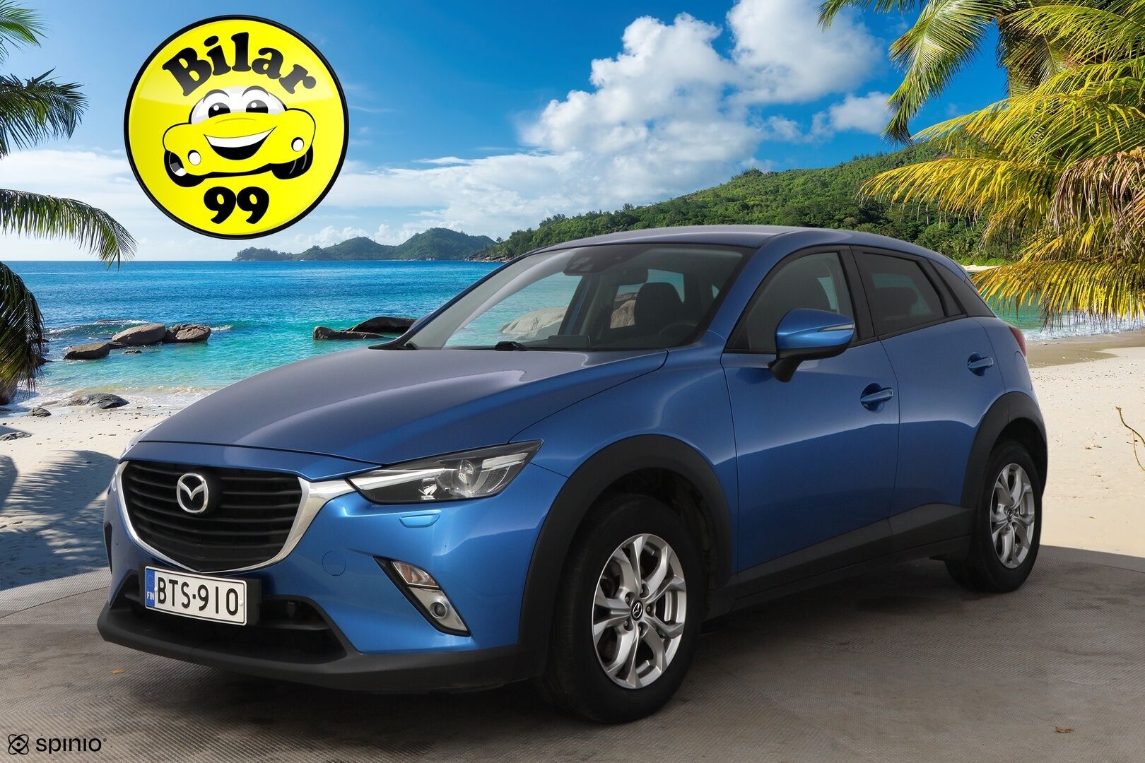 Mazda CX-3 2017 2,0 (120) SKYACTIV-G Optimum 6AT EC2O * Suomiauto / Vakkari / Navi / LED / Lohko & Sisäpistoke - 2x Uudenkarheat renkaat / Huippusiisti / Juuri tullut Tampereelle!