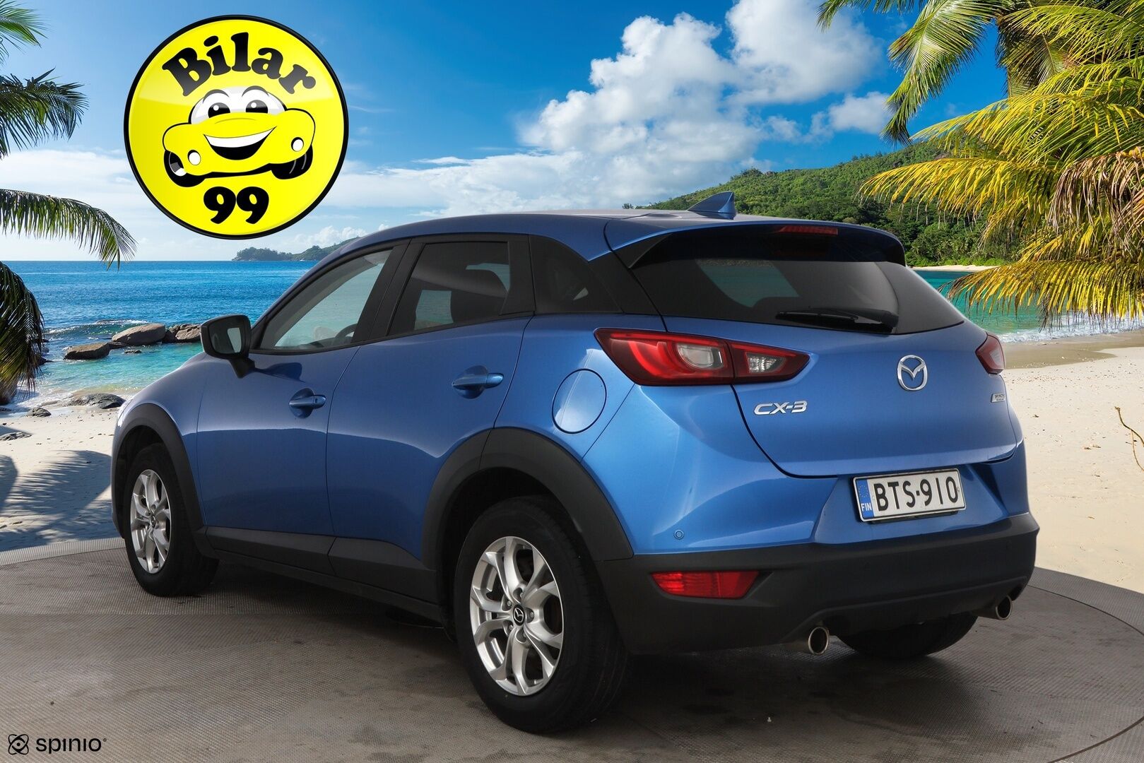 Mazda CX-3 2017 2,0 (120) SKYACTIV-G Optimum 6AT EC2O * Suomiauto / Vakkari / Navi / LED / Lohko & Sisäpistoke - 2x Uudenkarheat renkaat / Huippusiisti / Juuri tullut Tampereelle!