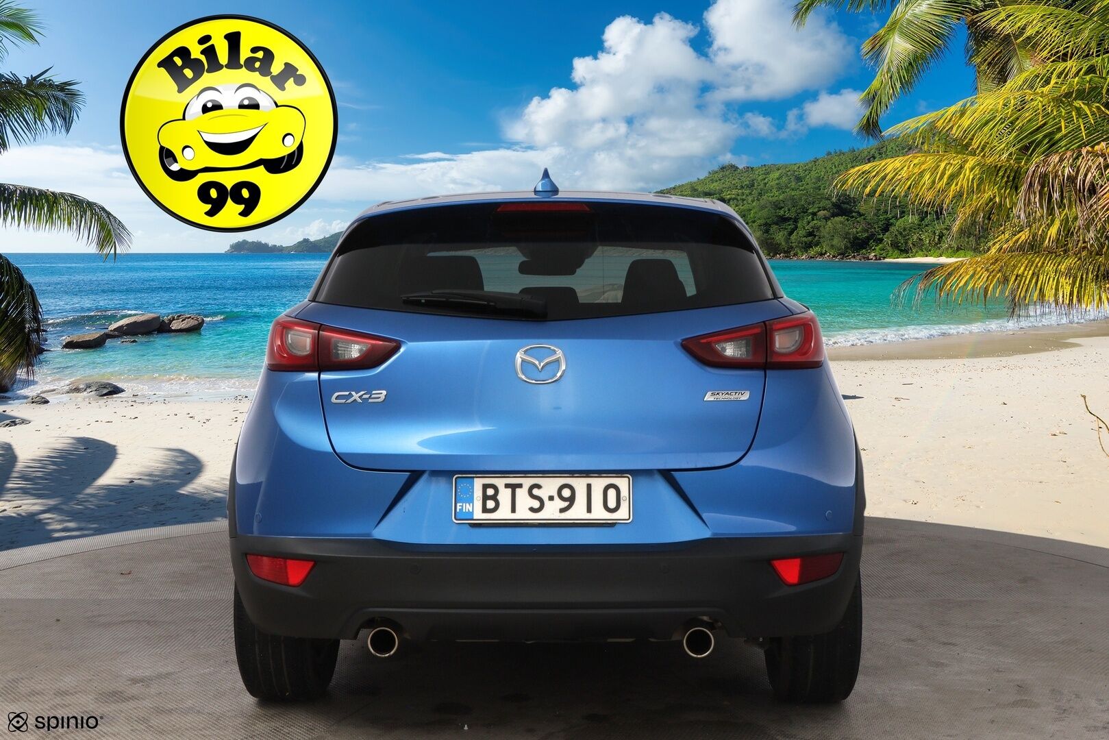 Mazda CX-3 2017 2,0 (120) SKYACTIV-G Optimum 6AT EC2O * Suomiauto / Vakkari / Navi / LED / Lohko & Sisäpistoke - 2x Uudenkarheat renkaat / Huippusiisti / Juuri tullut Tampereelle!