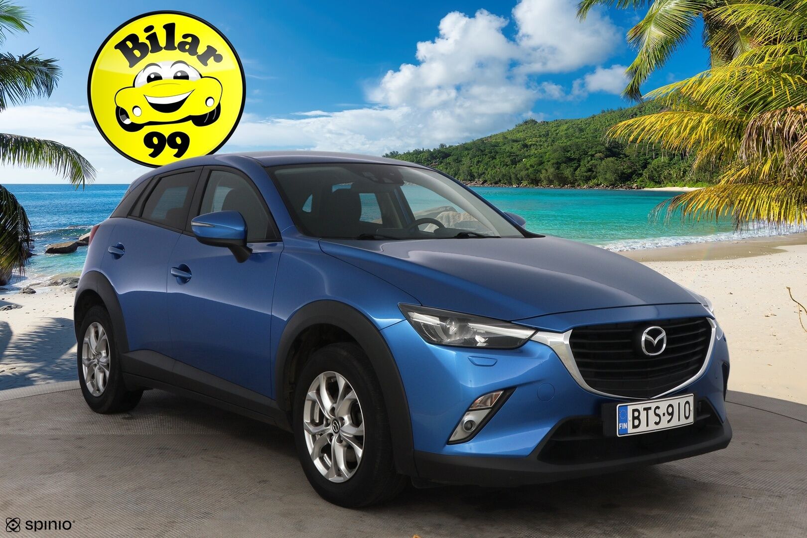 Mazda CX-3 2017 2,0 (120) SKYACTIV-G Optimum 6AT EC2O * Suomiauto / Vakkari / Navi / LED / Lohko & Sisäpistoke - 2x Uudenkarheat renkaat / Huippusiisti / Juuri tullut Tampereelle!