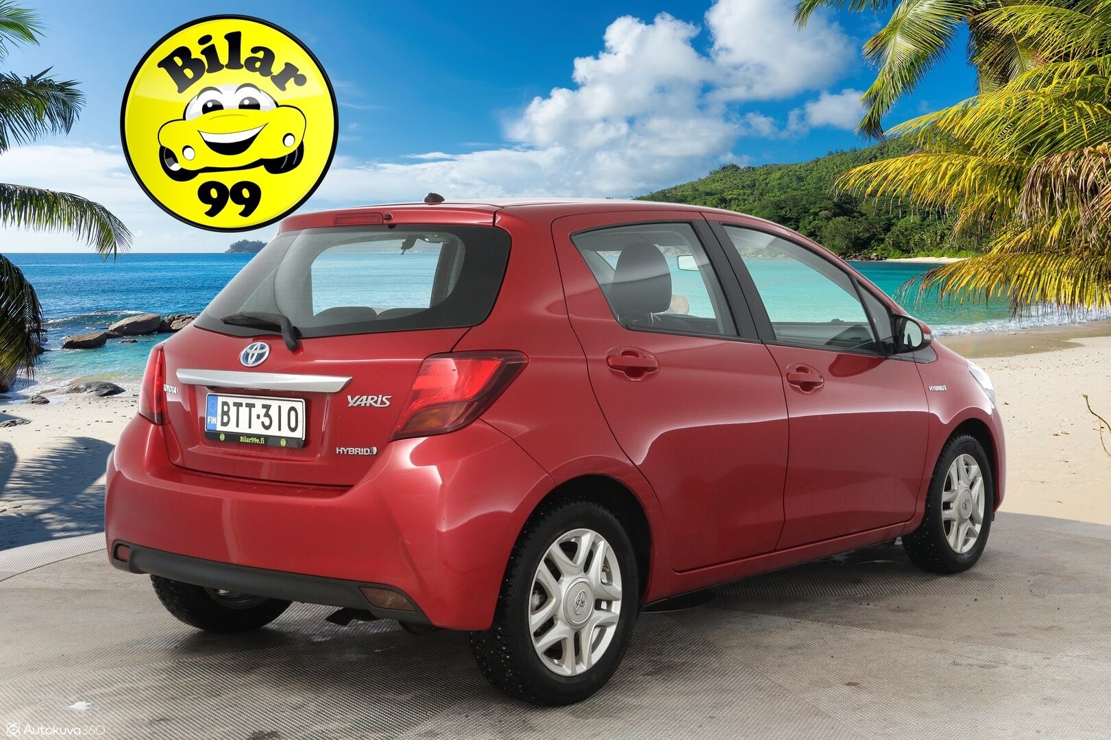 Toyota Yaris 2016 1,5 Hybrid Active 5ov ** Vakionopeudensäädin / Kamera / Navi / Lohko - *Suomi-auto / Kahdet renkaat / Siisti* - HULLUT AVAJAISHULINAT KORKOTARJOUS 3,29 %