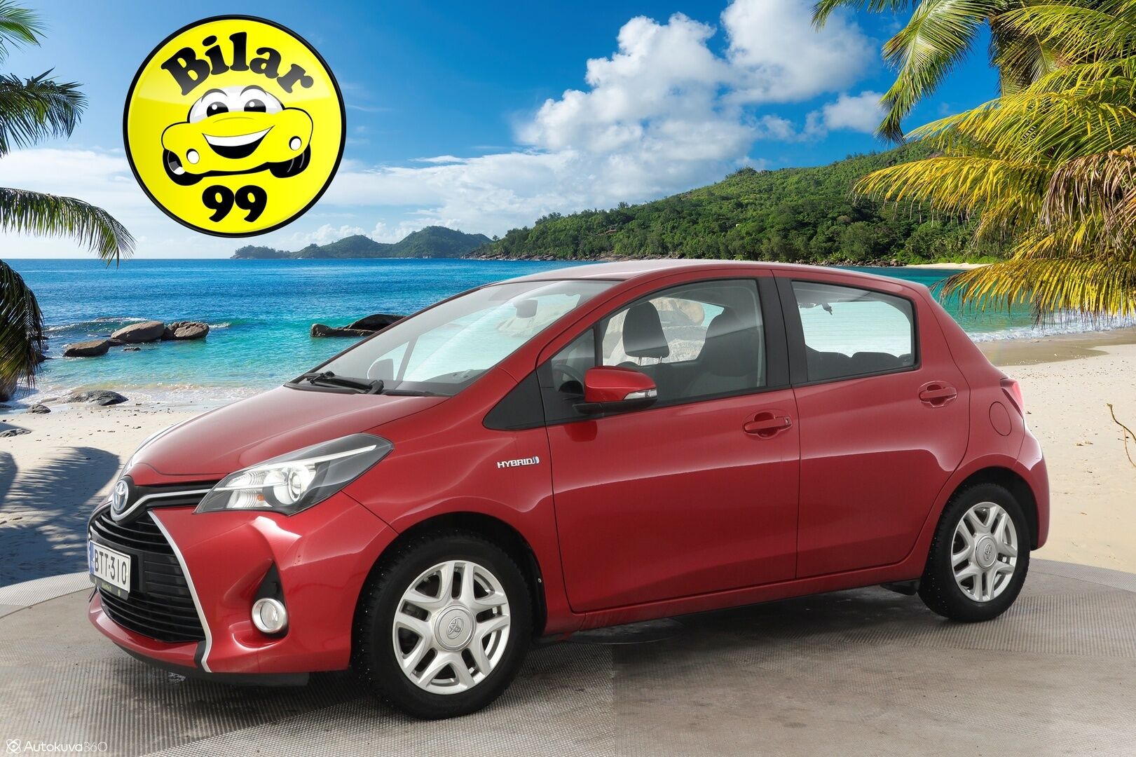 Toyota Yaris 2016 1,5 Hybrid Active 5ov ** Vakionopeudensäädin / Kamera / Navi / Lohko - *Suomi-auto / Kahdet renkaat / Siisti* - HULLUT AVAJAISHULINAT KORKOTARJOUS 3,29 %