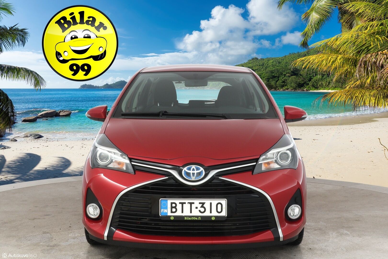 Toyota Yaris 2016 1,5 Hybrid Active 5ov ** Vakionopeudensäädin / Kamera / Navi / Lohko - *Suomi-auto / Kahdet renkaat / Siisti* - HULLUT AVAJAISHULINAT KORKOTARJOUS 3,29 %