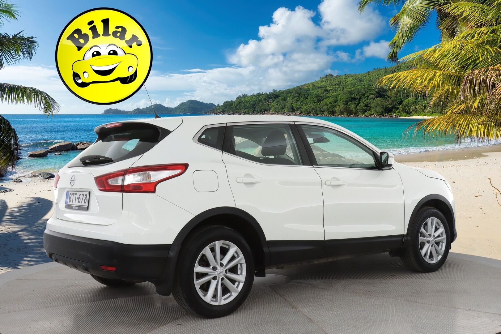 Nissan Qashqai 2017 dCi 130 Acenta 2WD Xtronic E6 Safety Pack - | Vakkari | Lohko + Sisäp. | P.Tutkat | Bluetooth | 2 Om. Suomiauto | 2X Renkaat & Vanteet |