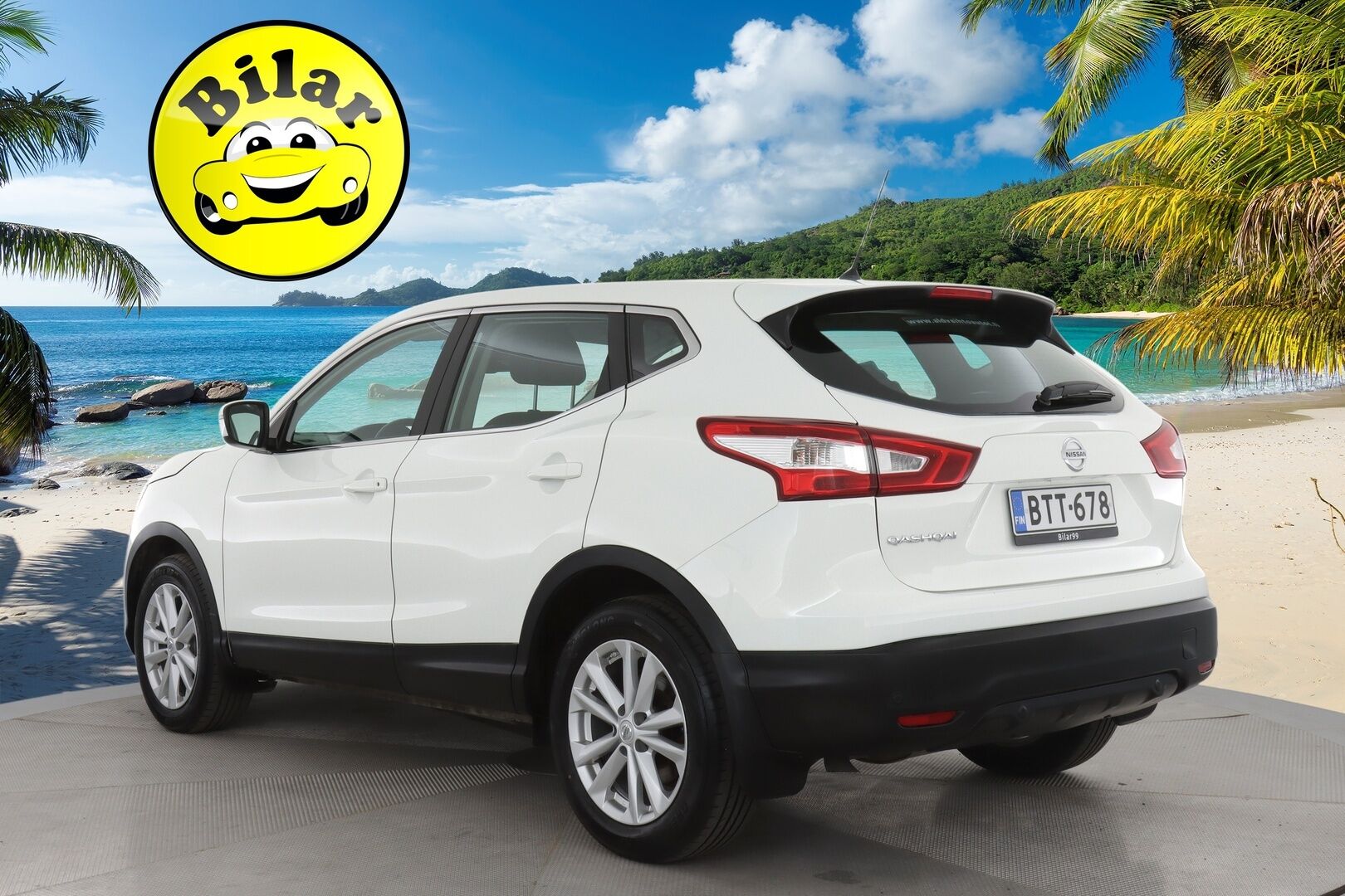 Nissan Qashqai 2017 dCi 130 Acenta 2WD Xtronic E6 Safety Pack - | Vakkari | Lohko + Sisäp. | P.Tutkat | Bluetooth | 2 Om. Suomiauto | 2X Renkaat & Vanteet |