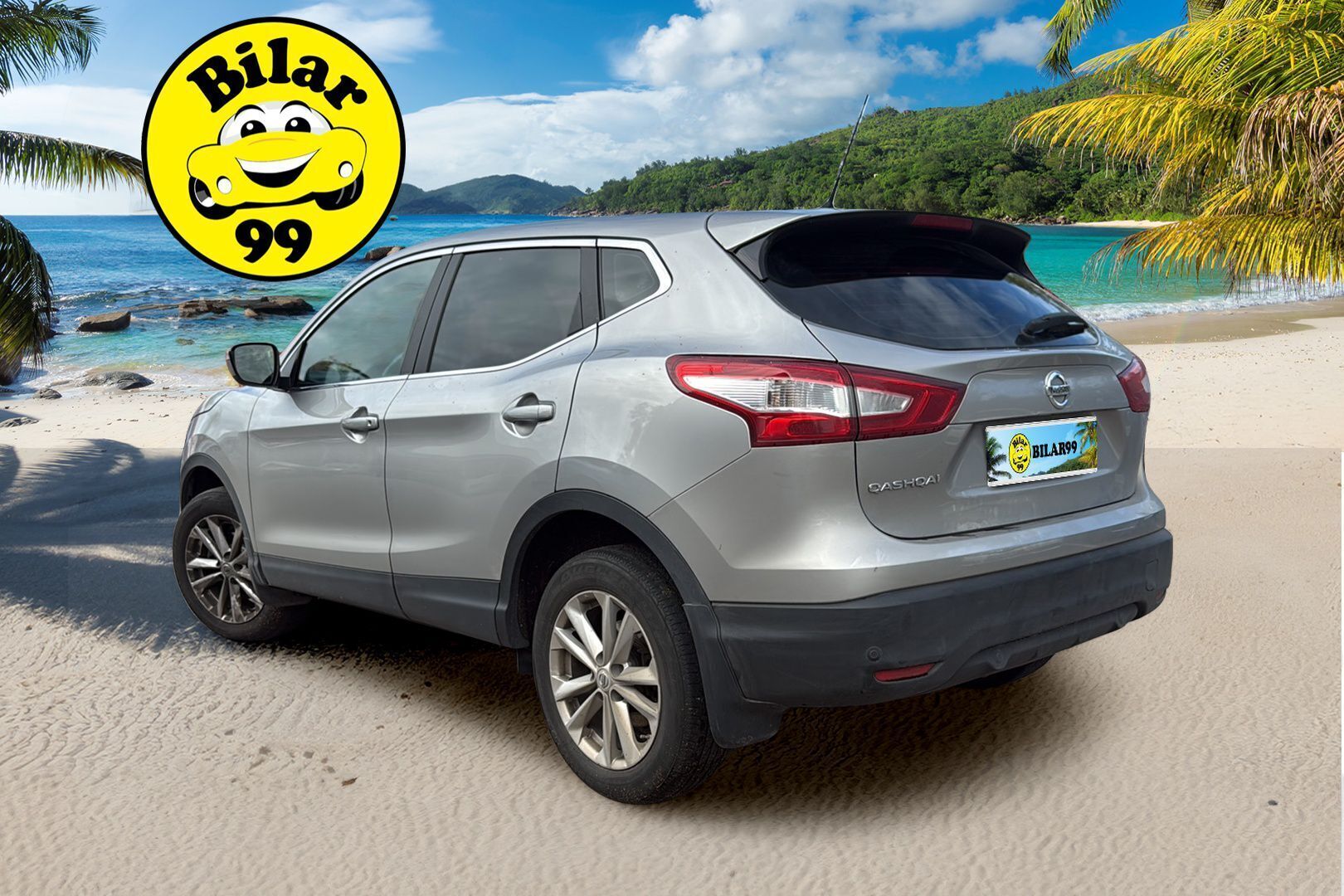 Nissan Qashqai 2016 DIG-T 115 Acenta 2WD Xtronic E6 Safety Pack / Suomi-auto / Tutkat / Lohkolämmitin - Ketju vaihdettu / Vakionopeudensäädin