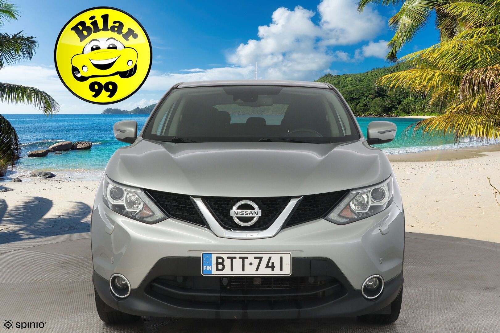 Nissan Qashqai 2016 DIG-T 115 Acenta 2WD Xtronic E6 Safety Pack / Suomi-auto / Tutkat / Lohkolämmitin - Ketju vaihdettu / Vakionopeudensäädin