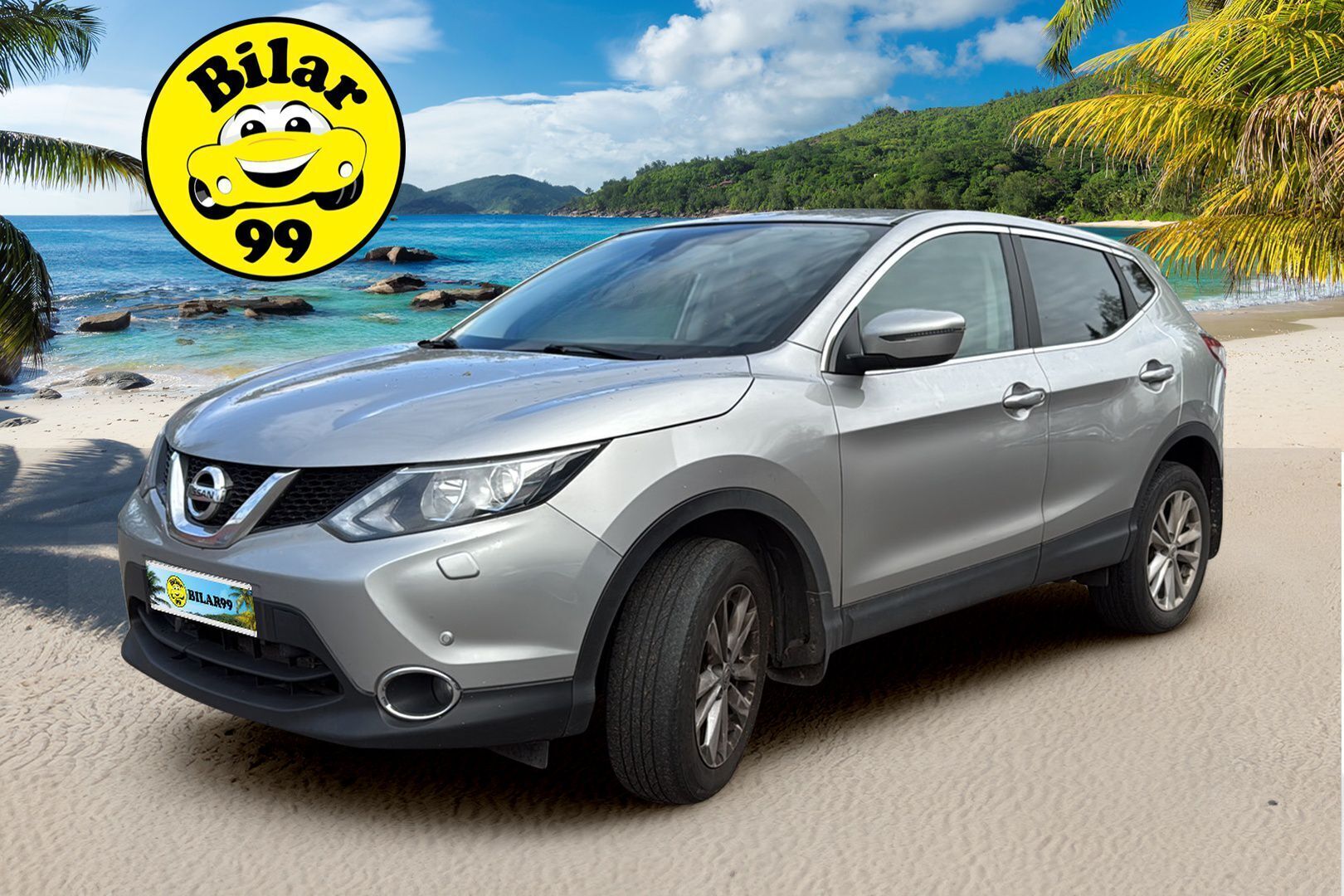 Nissan Qashqai 2016 DIG-T 115 Acenta 2WD Xtronic E6 Safety Pack / Suomi-auto / Tutkat / Lohkolämmitin - Ketju vaihdettu / Vakionopeudensäädin