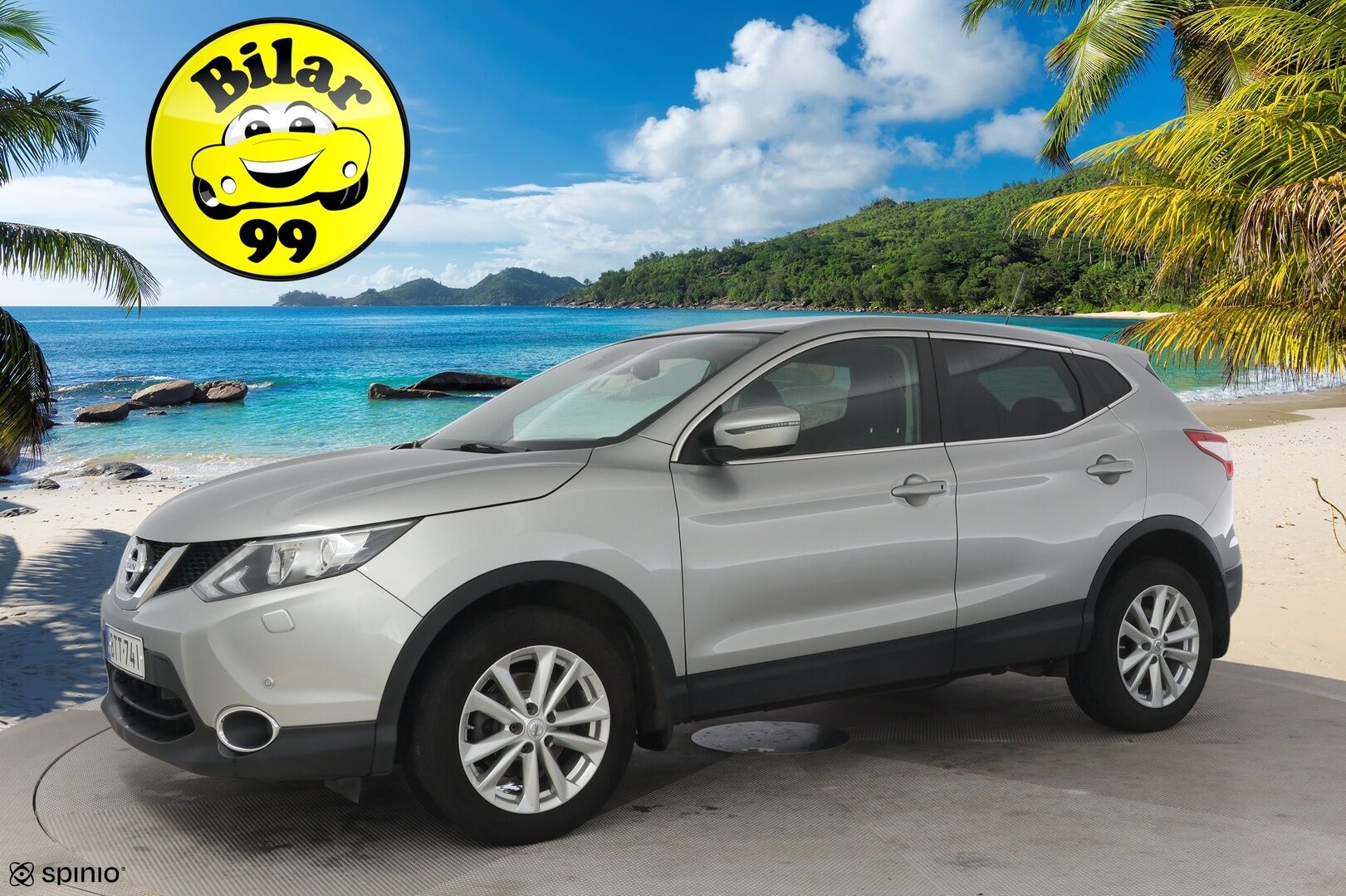 Nissan Qashqai 2016 DIG-T 115 Acenta 2WD Xtronic E6 Safety Pack / Suomi-auto / Tutkat / Lohkolämmitin - Ketju vaihdettu / Vakionopeudensäädin