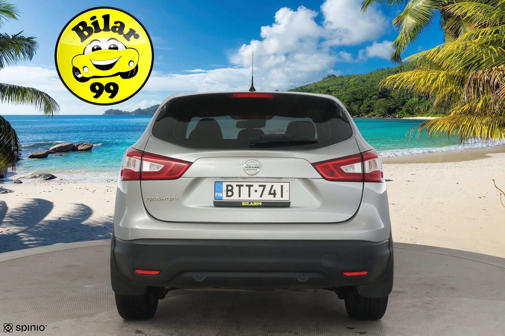 Nissan Qashqai 2016 DIG-T 115 Acenta 2WD Xtronic E6 Safety Pack *Lohko / Vakkari / Tutkat / Suomi-auto**Myydään Huutokaupat.com* - *2x Renkaat!*