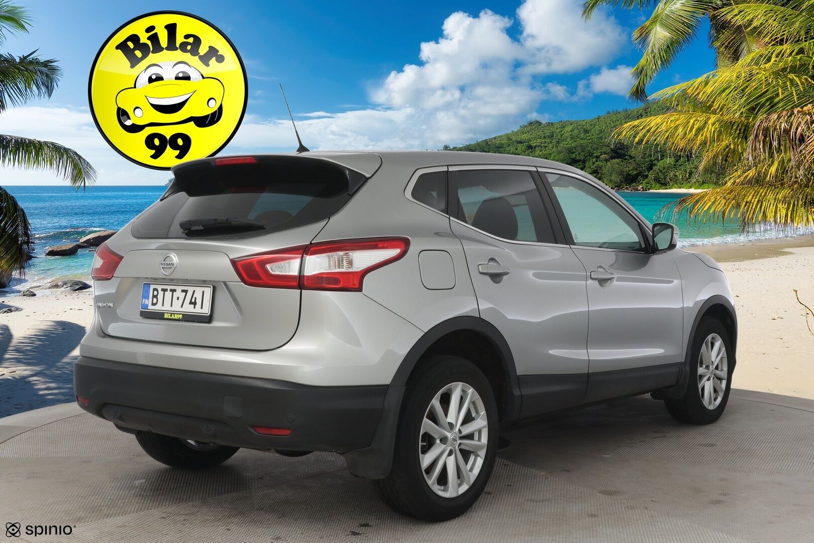 Nissan Qashqai 2016 DIG-T 115 Acenta 2WD Xtronic E6 Safety Pack / Suomi-auto / Tutkat / Lohkolämmitin - Ketju vaihdettu / Vakionopeudensäädin