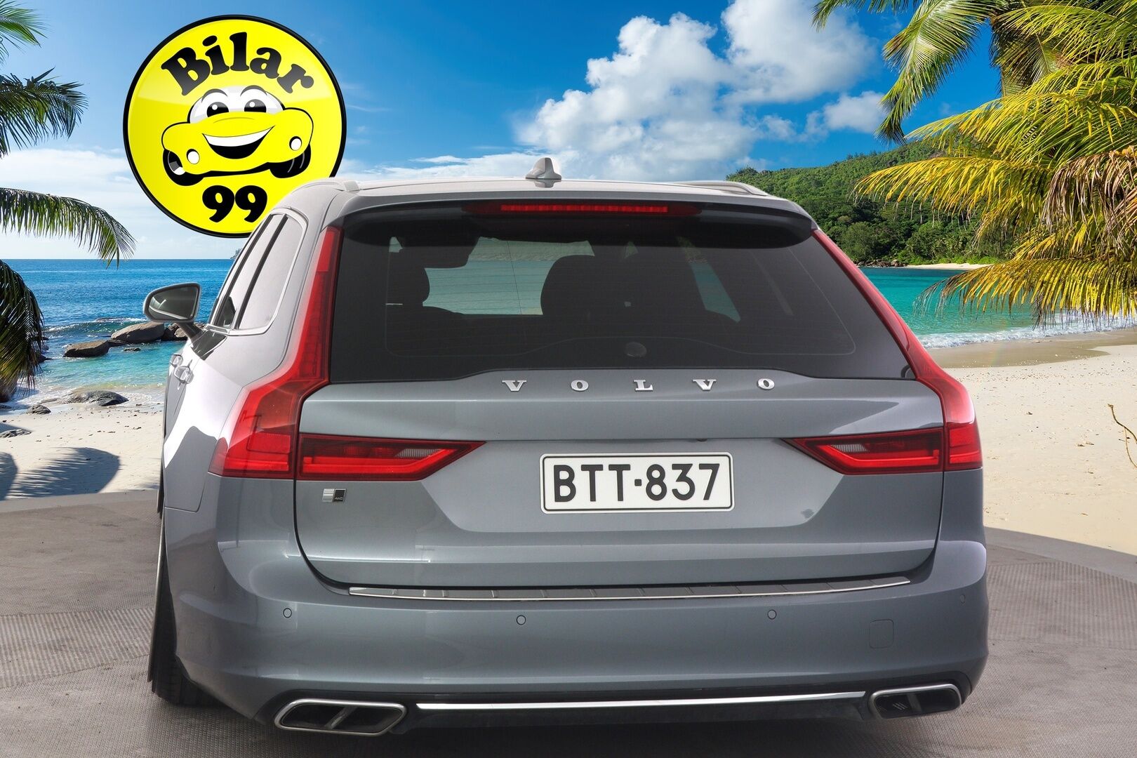 Volvo V90 2016 D5 AWD Business Inscription aut - * Polestar ohjelmoitu / B&W / AIR LIFT / HUD / 360° / Panoraama / BLIS / Muistipenkit *