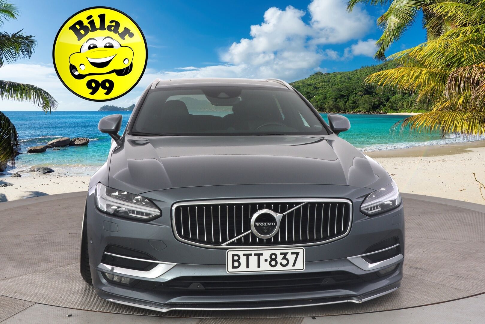 Volvo V90 2016 D5 AWD Business Inscription aut - * Polestar ohjelmoitu / B&W / AIR LIFT / HUD / 360° / Panoraama / BLIS / Muistipenkit *