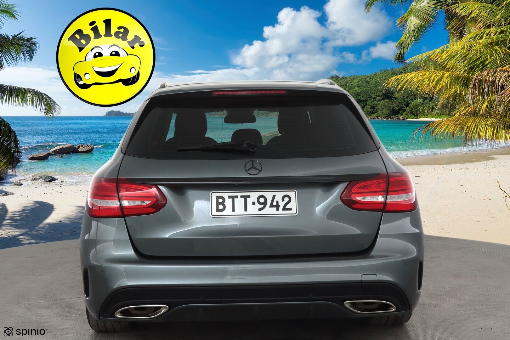 Mercedes-Benz C 2017 200 T A Business AMG * Vakkari / ILS LED / P.Tutkat / Sporttipenkit * - Suomi-auto / Viimeisin huolto ja katsastus 120tkm