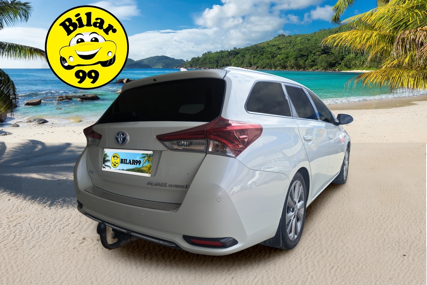 Toyota Auris 2017 Touring Sports 1,8 Hybrid Premium Business * Panorama / P. Kamera / Koukku / Nahka-alcantara / Vakionopeudensäädin / Navi  / LED * - Metalliväri / Suomi-auto / Lohkolämmitin / Kahdet renkaat alumiinivanteilla!