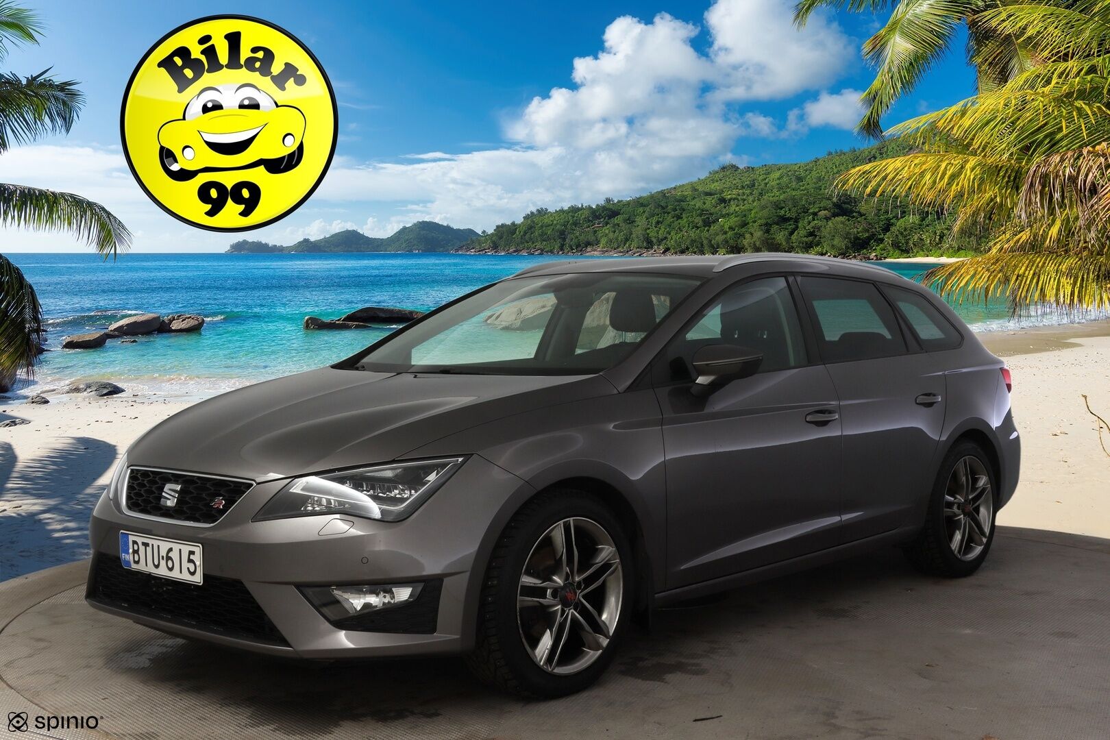Seat Leon ST 2017 1,4 TSI 150 ACT FR DSG * Webasto / Vakkari / Tutkat / BT-audio * - Kahdet hyvät renkaat / Jakohihna vaihdettu! / Juuri katsastettu