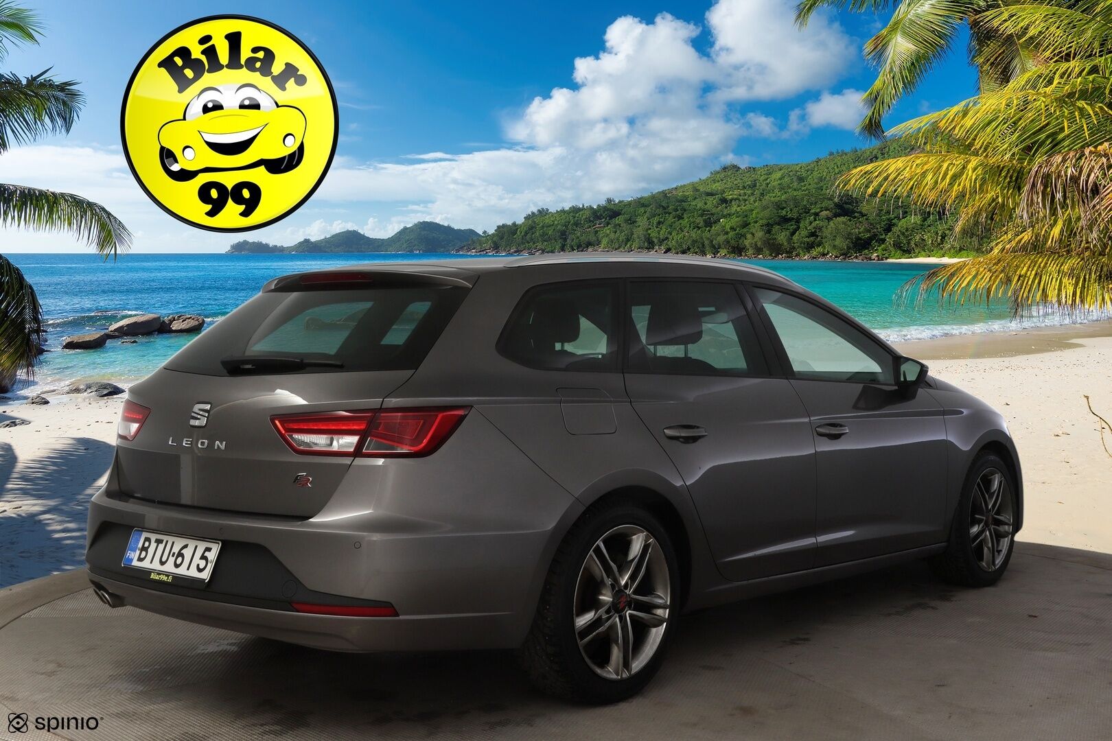 Seat Leon ST 2017 1,4 TSI 150 ACT FR DSG * Webasto / Vakkari / Tutkat / BT-audio * - Kahdet hyvät renkaat / Jakohihna vaihdettu! / Juuri katsastettu