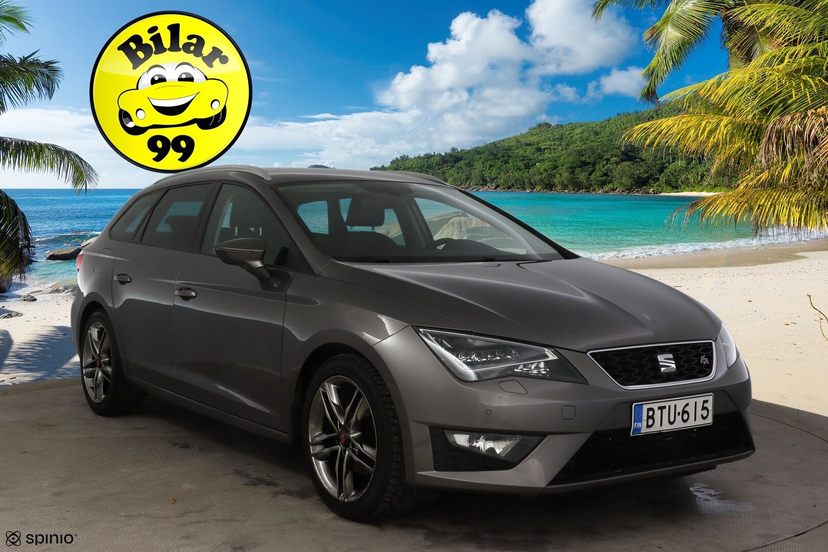 Seat Leon ST 2017 1,4 TSI 150 ACT FR DSG * Webasto / Vakkari / Tutkat / BT-audio * - Kahdet hyvät renkaat / Jakohihna vaihdettu! / Juuri katsastettu