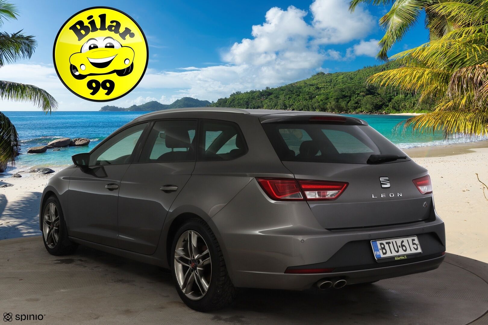 Seat Leon ST 2017 1,4 TSI 150 ACT FR DSG * Webasto / Vakkari / Tutkat / BT-audio * - Kahdet hyvät renkaat / Jakohihna vaihdettu! / Juuri katsastettu