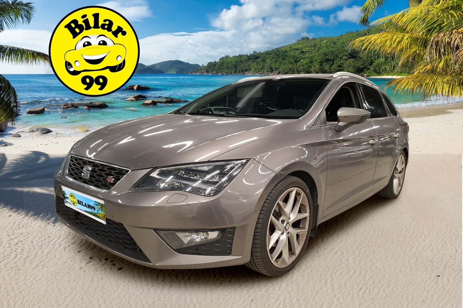Seat Leon ST 2017 1,4 TSI 150 ACT FR DSG * Webasto / Vakkari / Tutkat / BT-audio * - Kahdet hyvät renkaat / Jakohihna vaihdettu! 