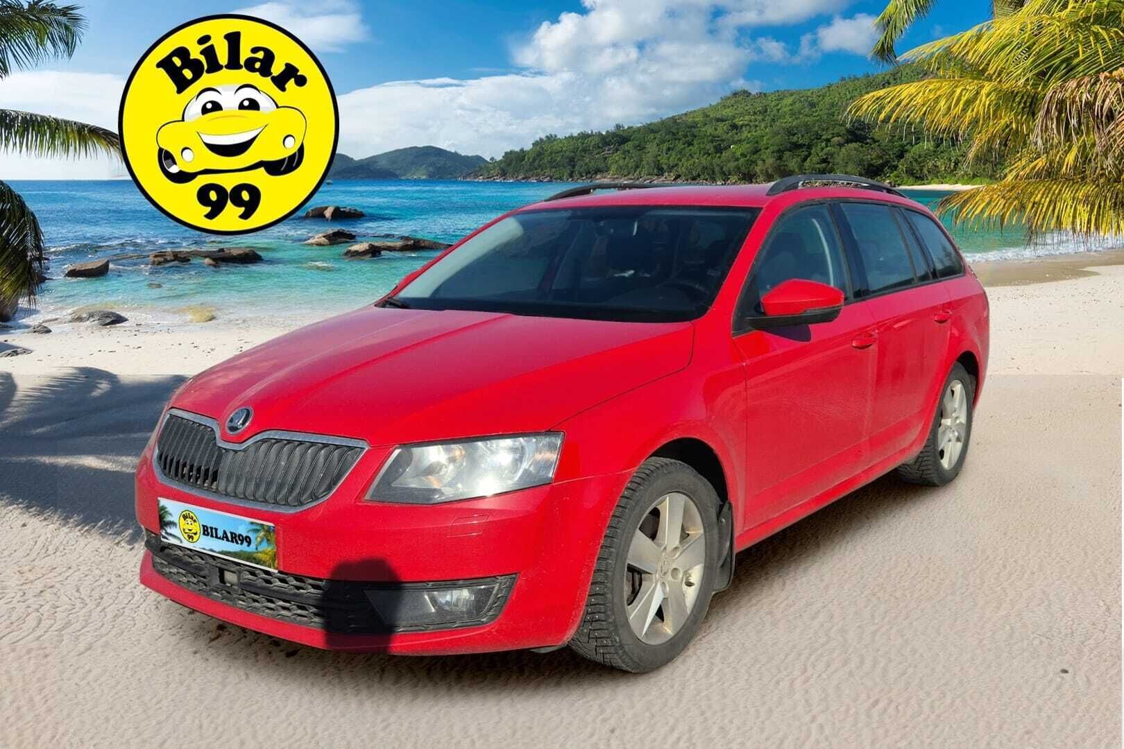 Skoda Octavia 2016 Combi 2,0 TDI 150 Ambition / Webasto / Vakkari / Koukku / P-tutka / Bluetooth - 2-om. Suomi-auto / Huoltokirja / 2x aluvanteet - HULLUT AVAJAISHULINAT KORKOTARJOUS 3,29 %