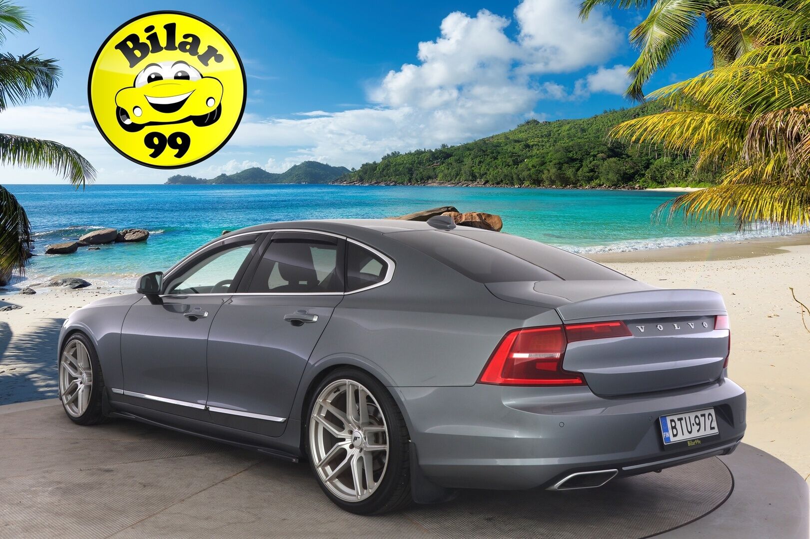 Volvo S90 2017 D4 Inscription aut *Näyttävä / Adapt. Vakkari / Webasto / Navi / Muistipenkit / Kaistavahti / 18&20" Vanteet!* - Komea yksilö / Särmä huoltohistoria / Sisäänajettu