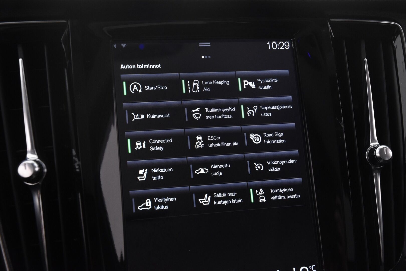 Volvo S90 2017 D4 Inscription aut *Näyttävä / Adapt. Vakkari / Webasto / Navi / Muistipenkit / Kaistavahti / 18&20" Vanteet!* - Komea yksilö / Särmä huoltohistoria / Sisäänajettu