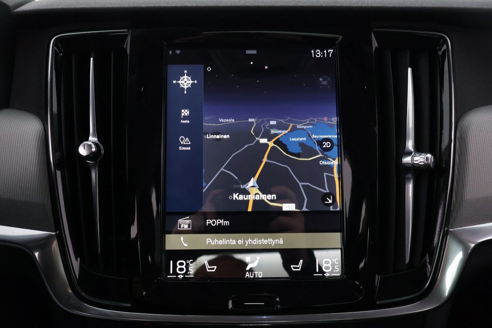 Volvo S90 2017 D4 Inscription aut *Näyttävä / Adapt. Vakkari / Webasto / Navi / Muistipenkit / Kaistavahti / 18&20" Vanteet!* - Komea yksilö / Särmä huoltohistoria / Sisäänajettu