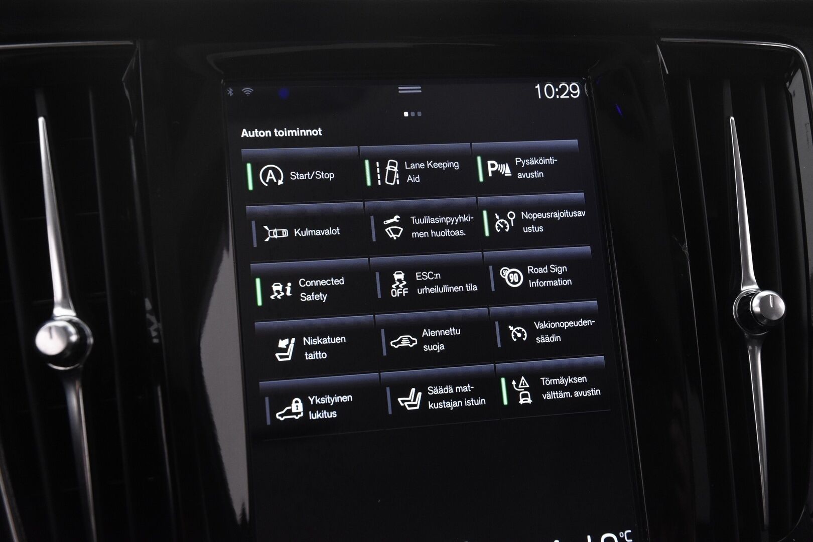 Volvo S90 2017 D4 Inscription aut *Näyttävä / Adapt. Vakkari / Webasto / Navi / Muistipenkit / Kaistavahti / 18&20" Vanteet!* - Komea yksilö / Särmä huoltohistoria / Sisäänajettu