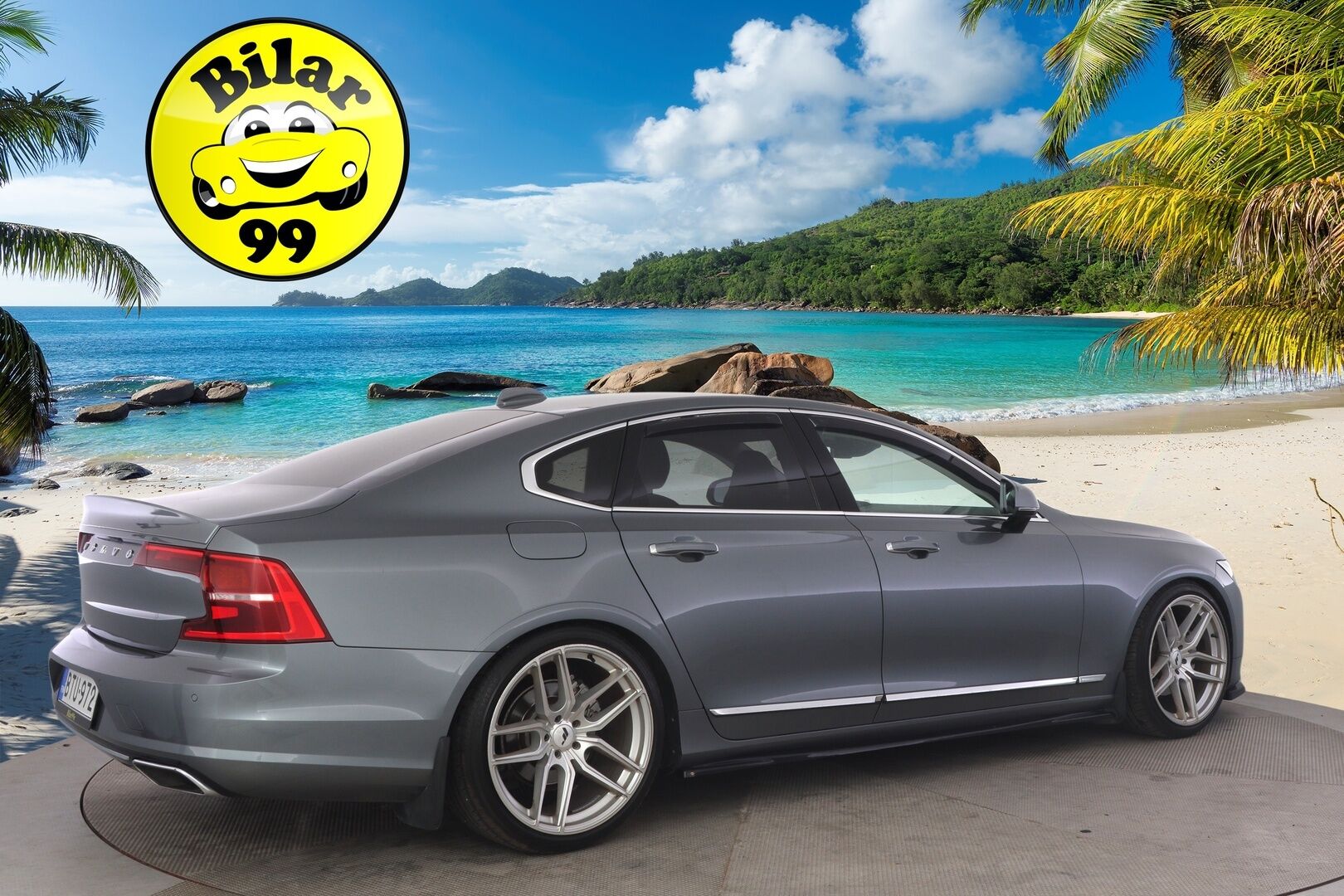 Volvo S90 2017 D4 Inscription aut *Näyttävä / Adapt. Vakkari / Webasto / Navi / Muistipenkit / Kaistavahti / 18&20" Vanteet!* - Komea yksilö / Särmä huoltohistoria / Sisäänajettu