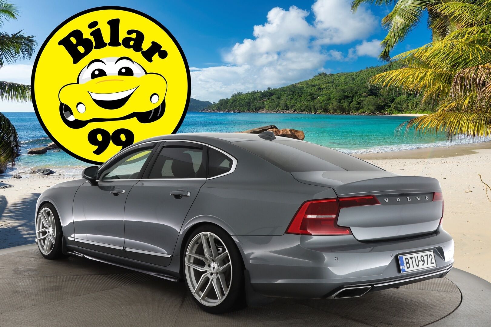 Volvo S90 2017 D4 Inscription aut *Näyttävä / Adapt. Vakkari / Webasto / Navi / Muistipenkit / Kaistavahti / 18&20" Vanteet!* - Komea yksilö / Särmä huoltohistoria / Sisäänajettu