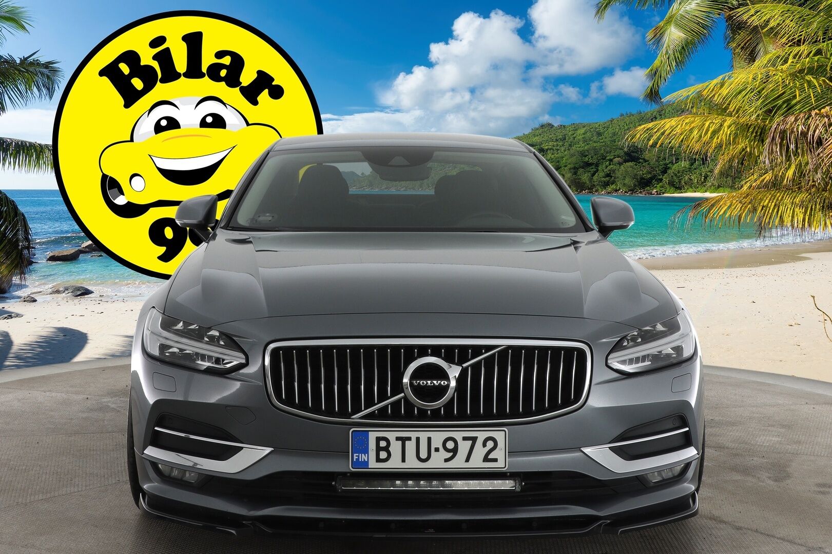 Volvo S90 2017 D4 Inscription aut *Näyttävä / Adapt. Vakkari / Webasto / Navi / Muistipenkit / Kaistavahti / 18&20" Vanteet!* - Komea yksilö / Särmä huoltohistoria / Sisäänajettu