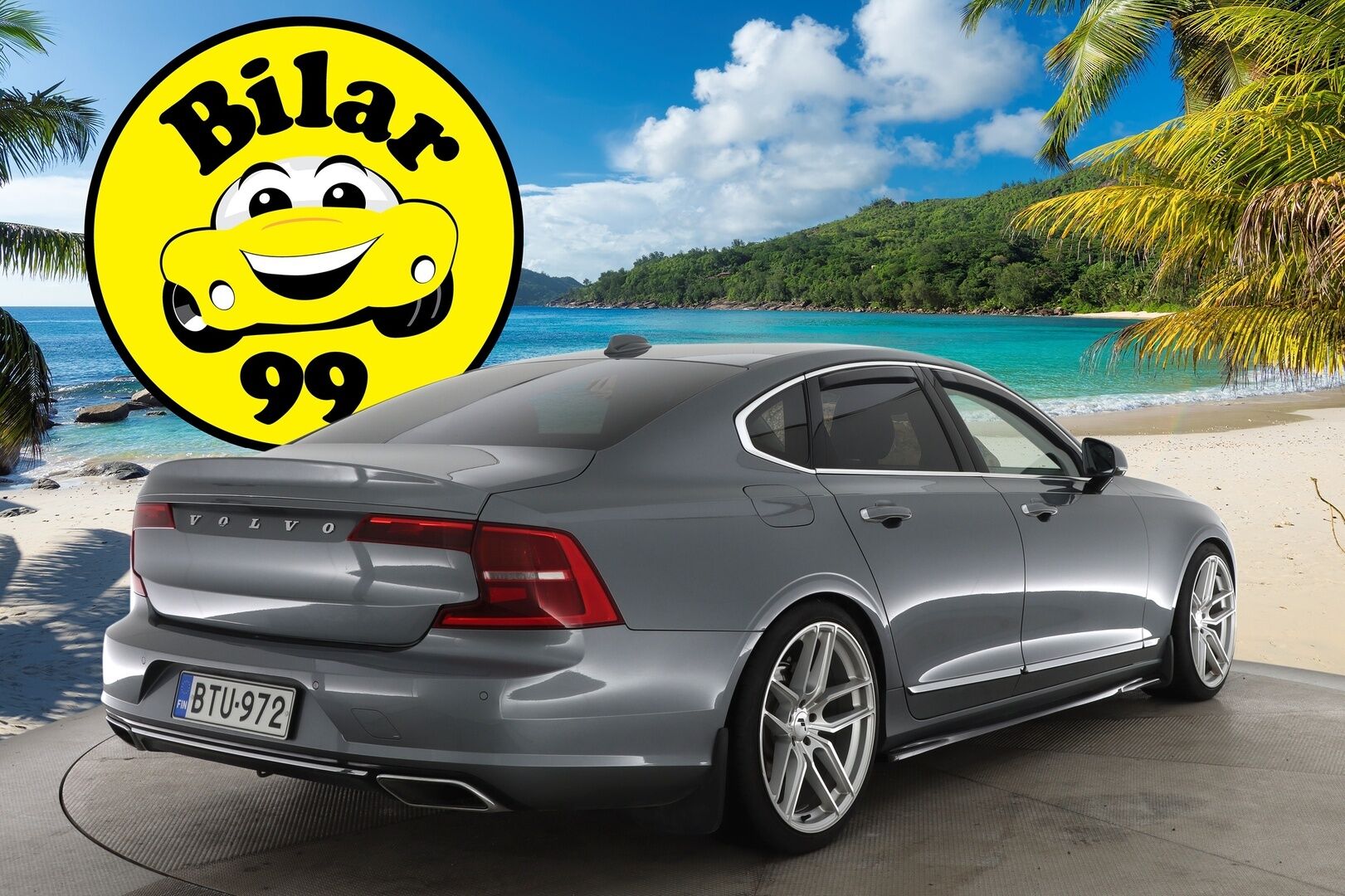 Volvo S90 2017 D4 Inscription aut *Näyttävä / Adapt. Vakkari / Webasto / Navi / Muistipenkit / Kaistavahti / 18&20" Vanteet!* - Komea yksilö / Särmä huoltohistoria / Sisäänajettu