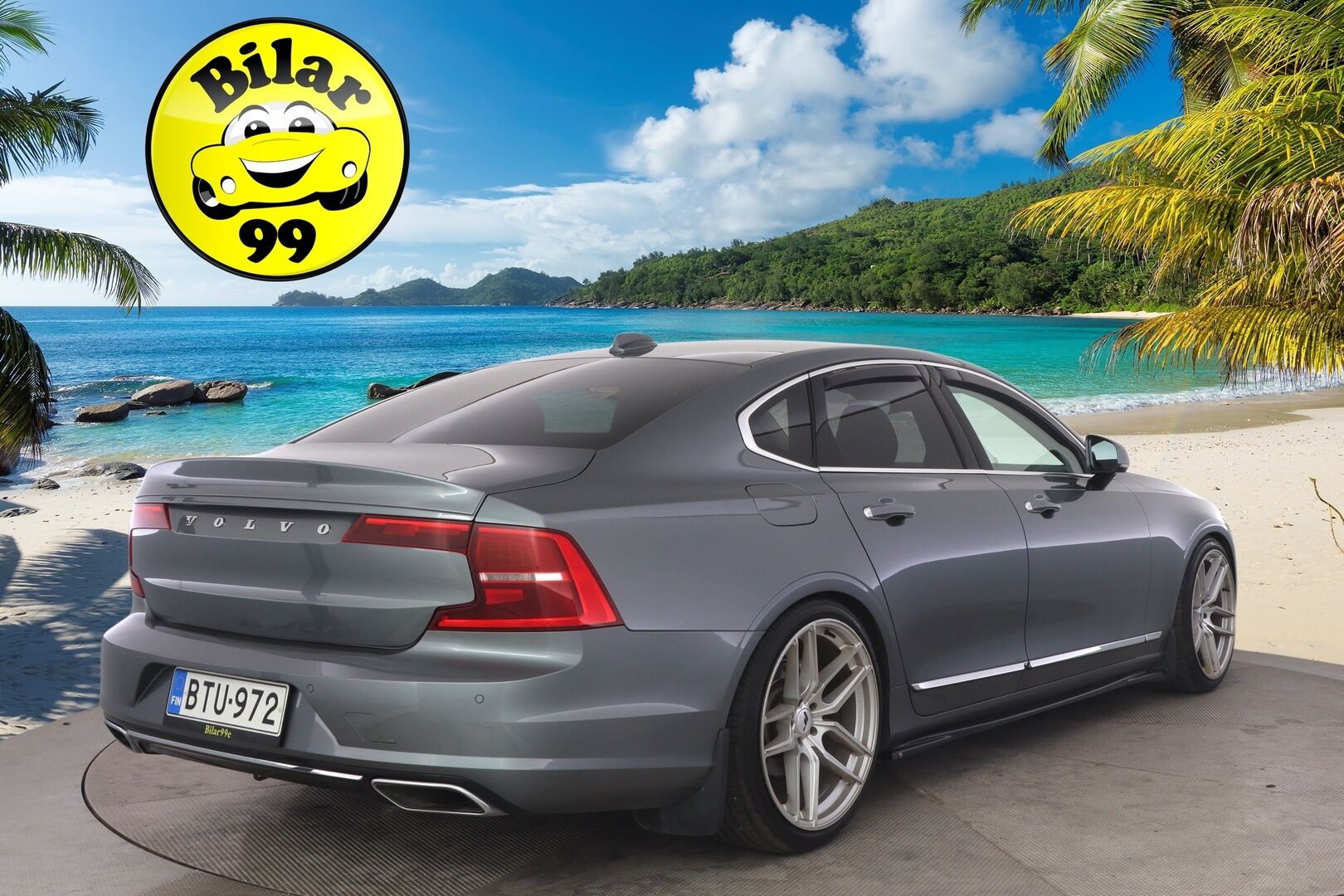 Volvo S90 2017 D4 Inscription aut *Näyttävä / Adapt. Vakkari / Webasto / Navi / Muistipenkit / Kaistavahti / 18&20" Vanteet!* - Komea yksilö / Särmä huoltohistoria / Sisäänajettu