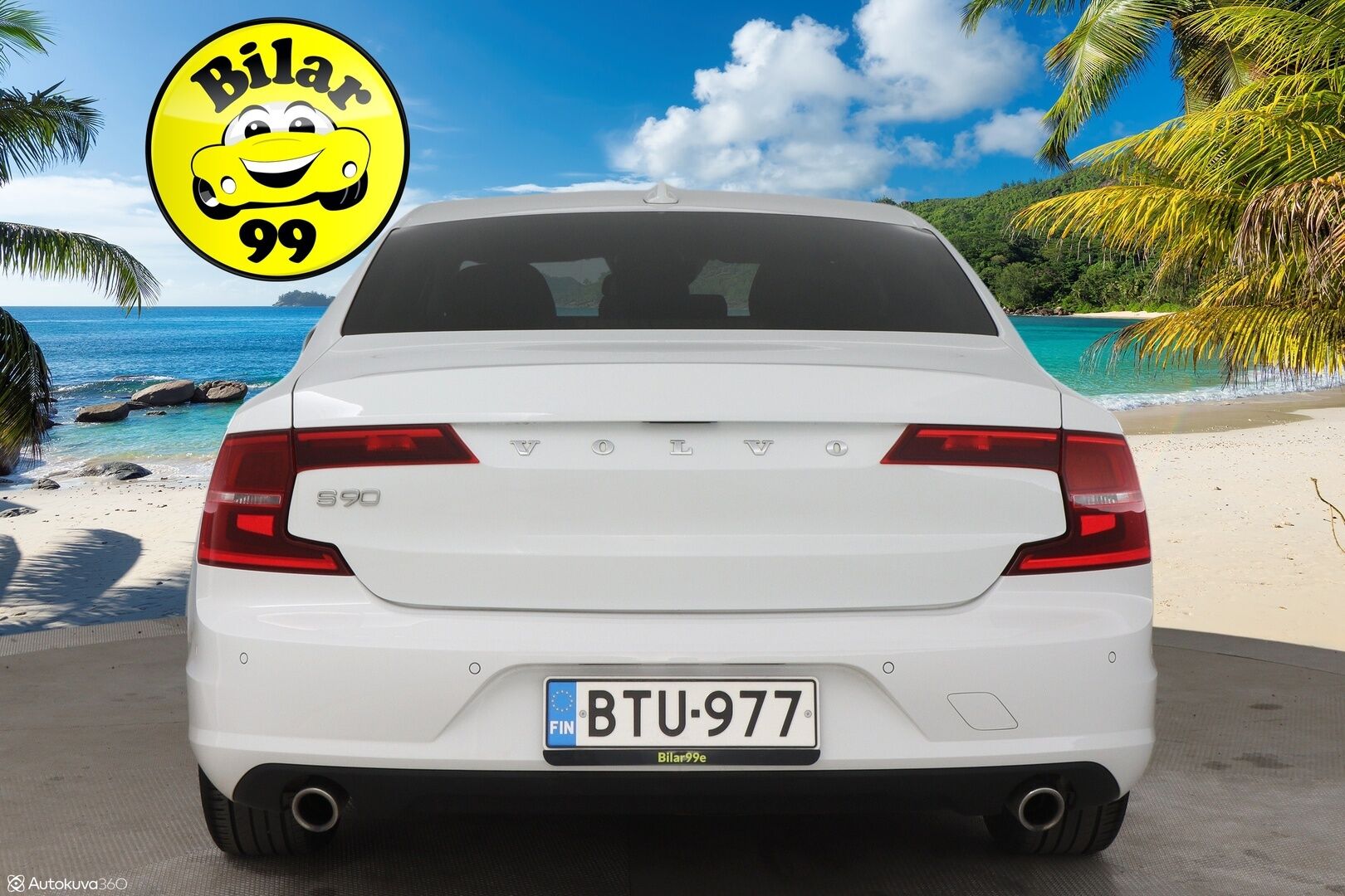 Volvo S90 2017 D4 Business aut / Adapt.Vakkari / Navi / PA-lisälämmitin / Vetokoukku / P-Tutkat / Keyless - 2-Omisteinen Suomi-Auto merkkiliikkeen huoltohistorialla!