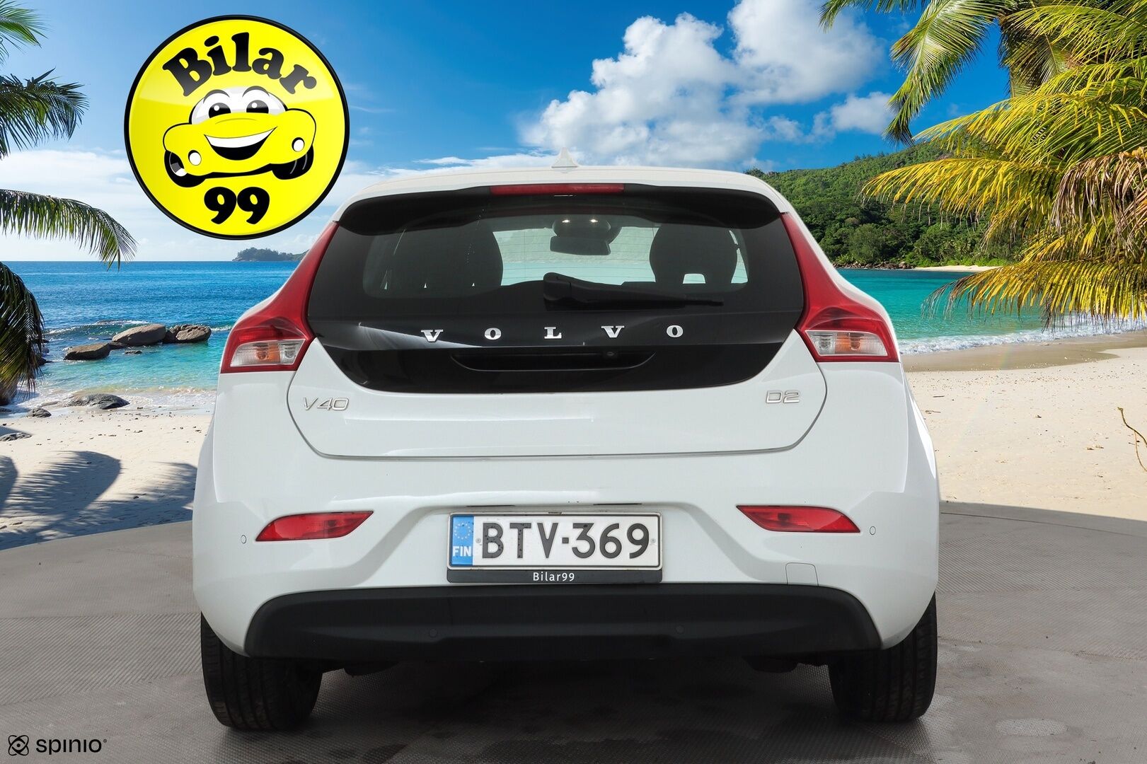 Volvo V40 2017 D2 Business aut * Webasto / P.Kamera / Full-LED / Vakkari / Bluetooth * - Suomi-auto / Merkkihuollot / Kahdet renkaat aluvanteilla - HULLUT AVAJAISHULINAT KORKOTARJOUS 3,29 %