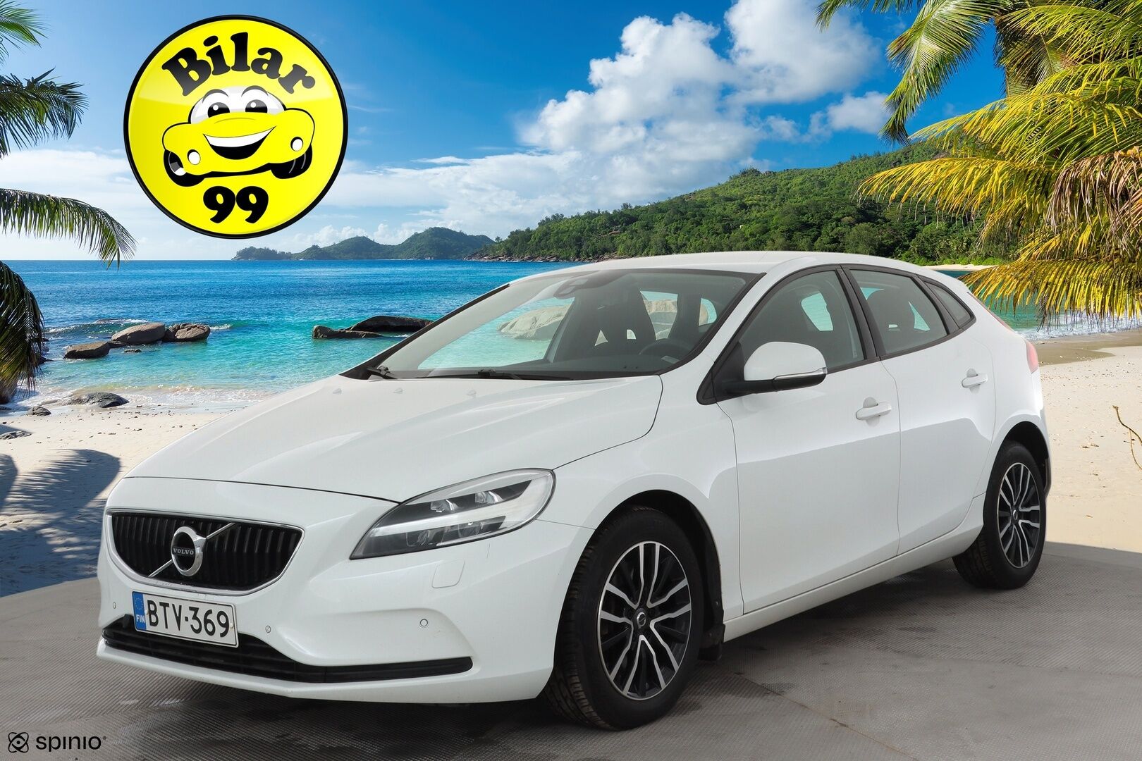 Volvo V40 2017 D2 Business aut * Webasto / P.Kamera / Full-LED / Vakkari / Bluetooth * - Suomi-auto / Merkkihuollot / Kahdet renkaat aluvanteilla - HULLUT AVAJAISHULINAT KORKOTARJOUS 3,29 %