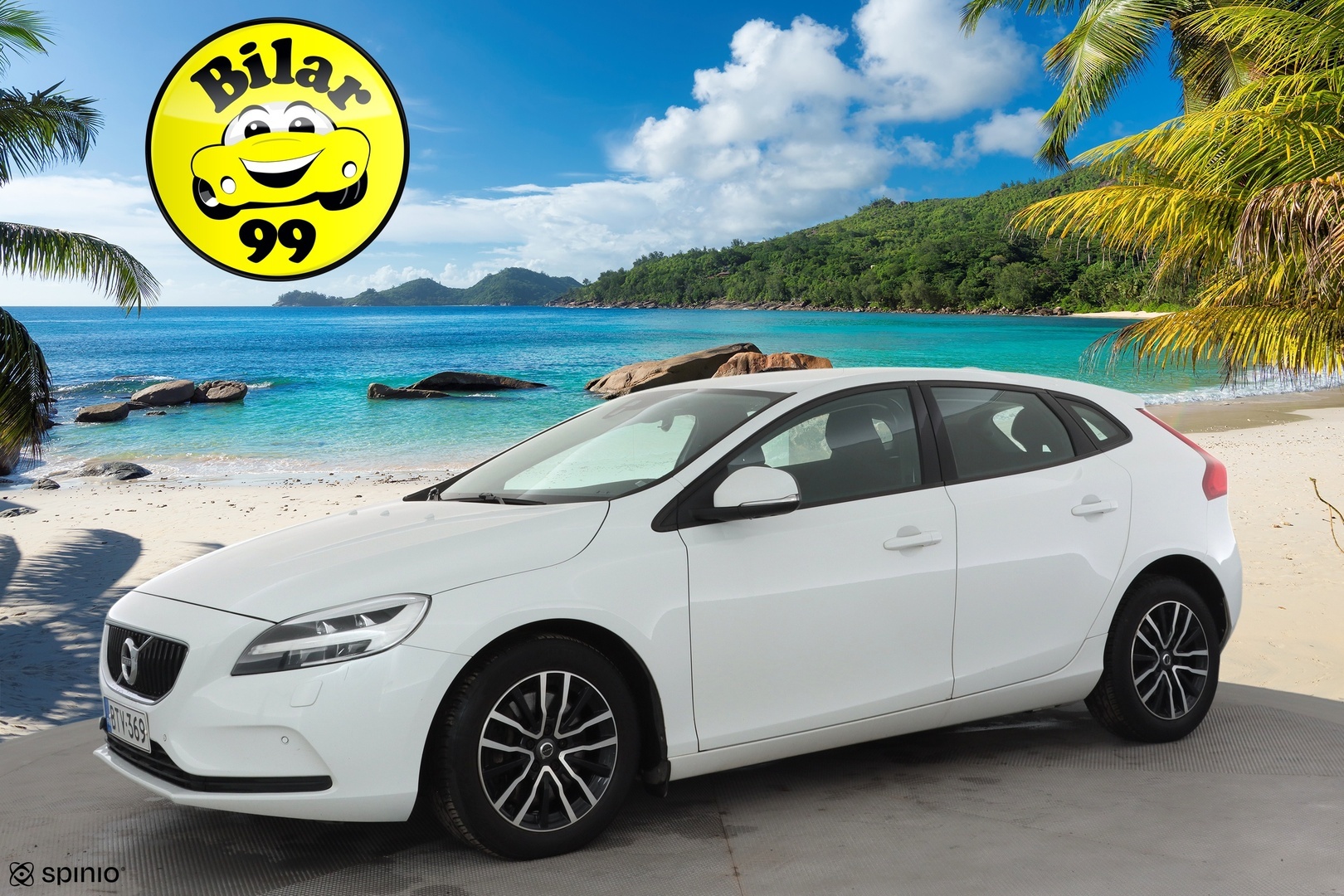 Volvo V40 2017 D2 Business aut * Webasto / P.Kamera / Full-LED / Vakkari / Bluetooth * - Suomi-auto / Merkkihuollot / Kahdet renkaat aluvanteilla - HULLUT AVAJAISHULINAT KORKOTARJOUS 3,29 %