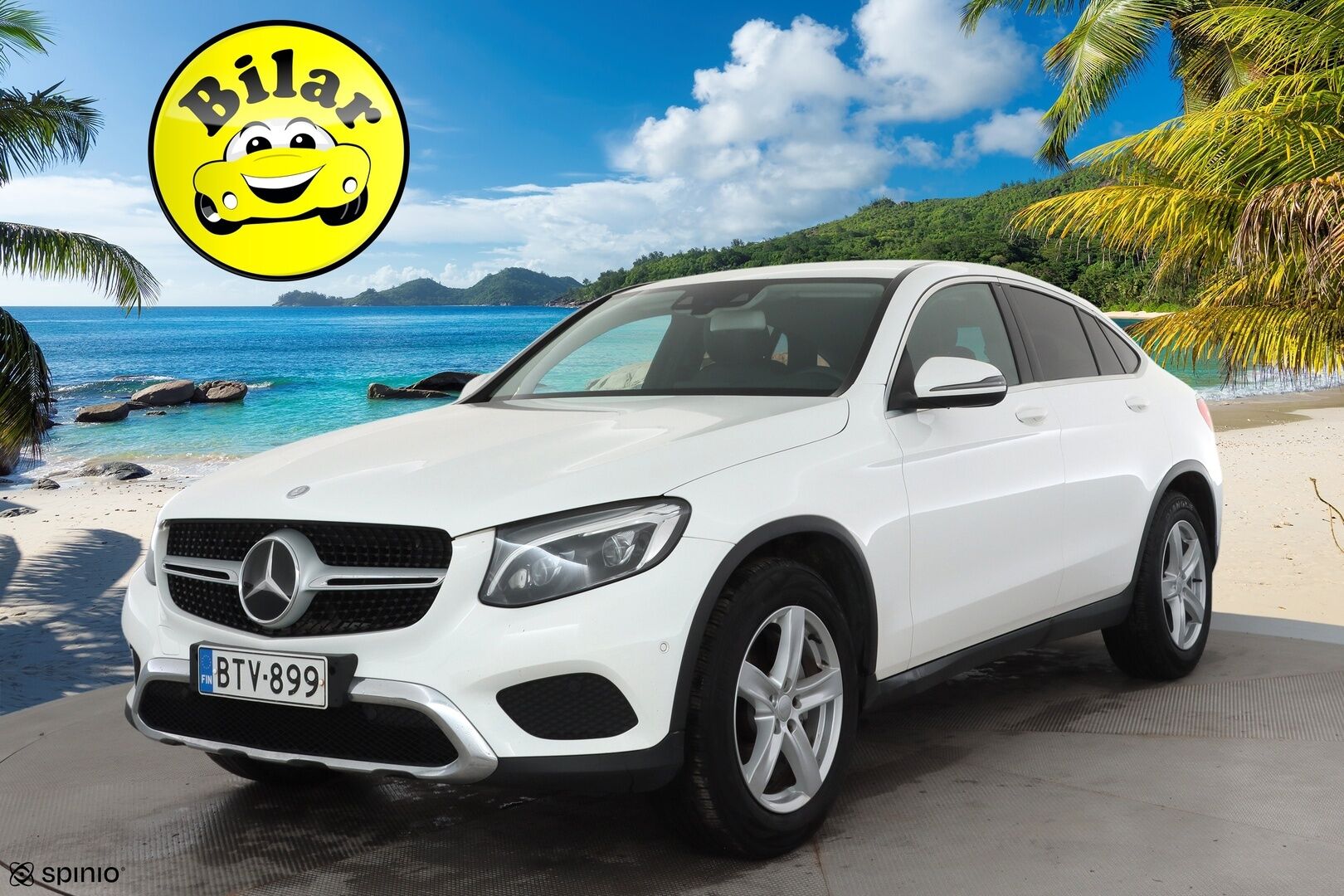 Mercedes-Benz GLC 2017 220 d Coupé 4Matic A Premium Business - | Distronic Pro | Webasto | Koukku | ILS-LED | Sporttinahat | P.kamera ja tutkat | Bluetooth | Hätäjarrutusavustin | 2x renkaat aluin | Suomiauto | 
